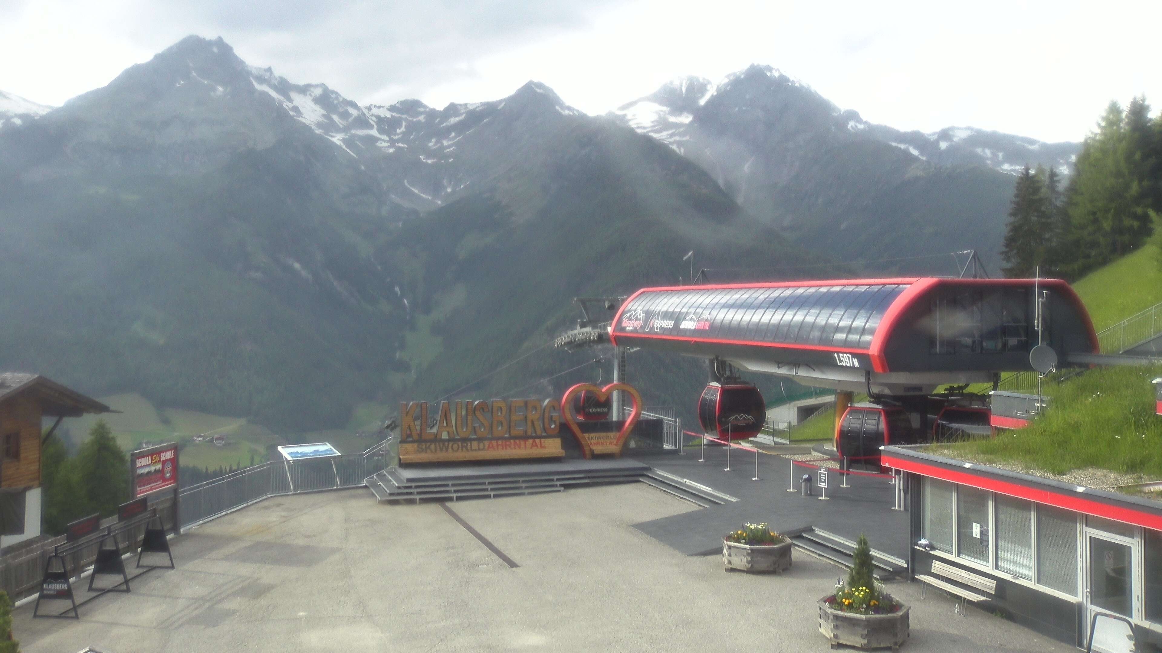 Archiv Foto Webcam Bergstation Klausberg
