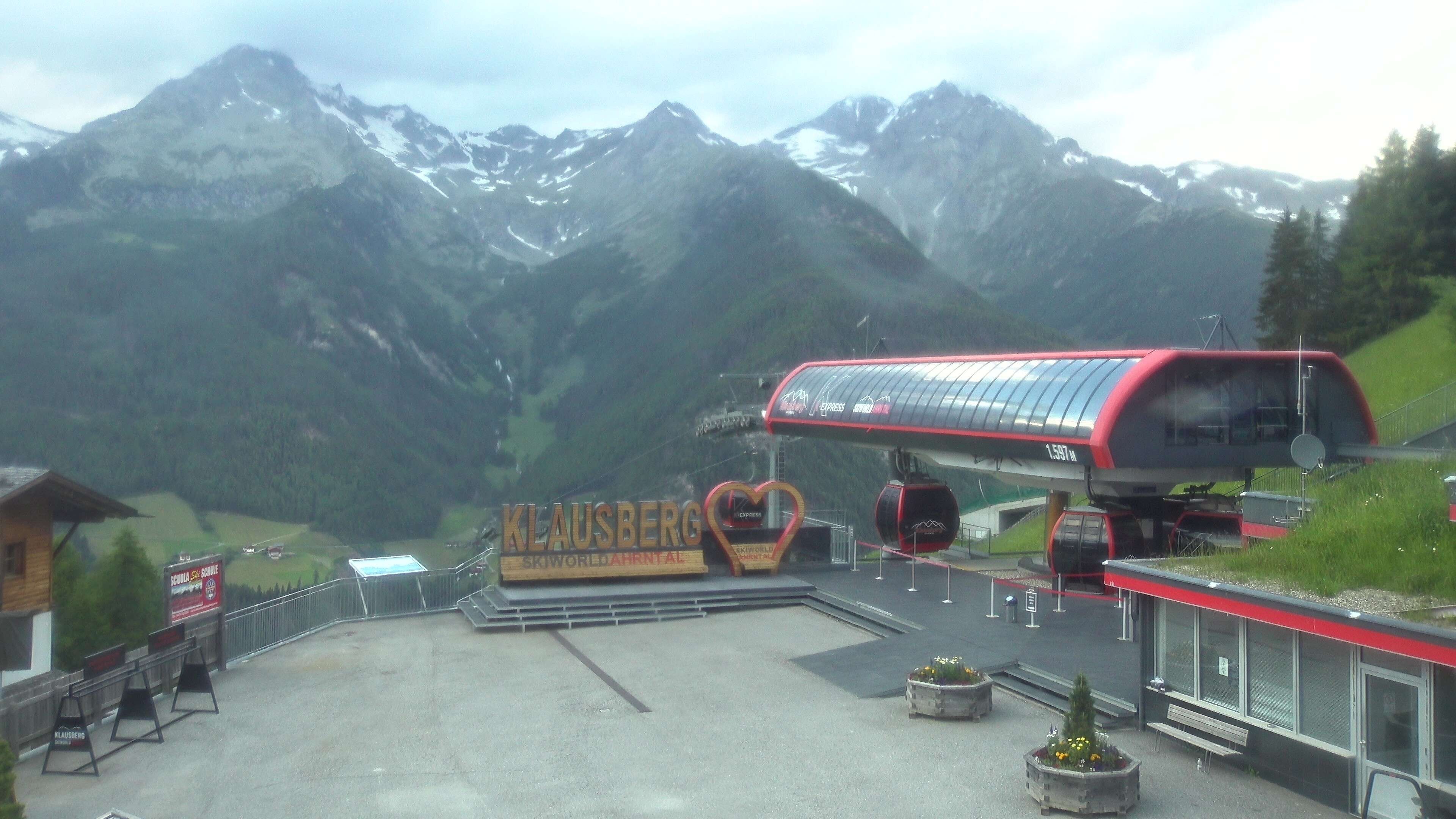 Archiv Foto Webcam Bergstation Klausberg