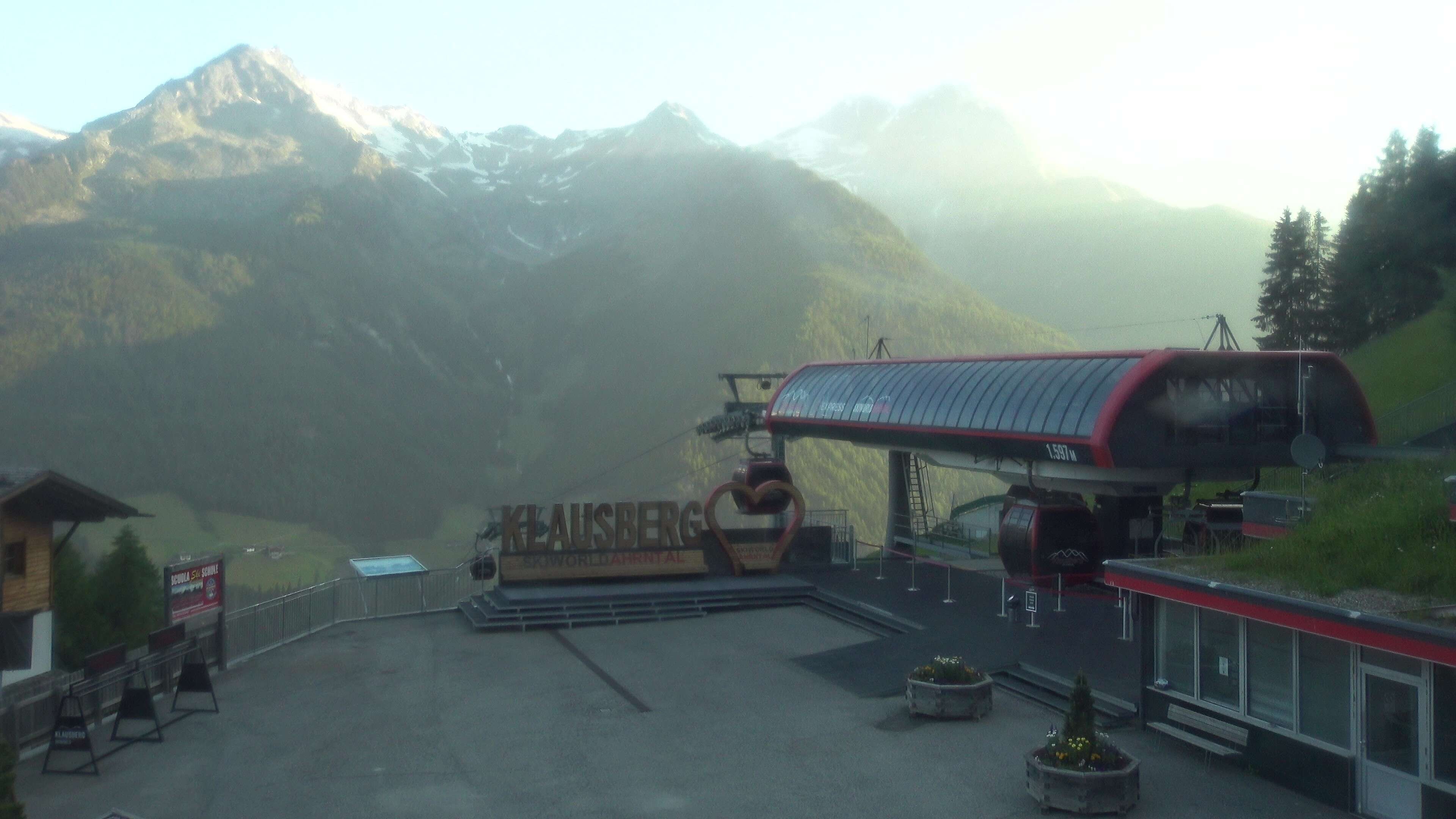 Archiv Foto Webcam Bergstation Klausberg