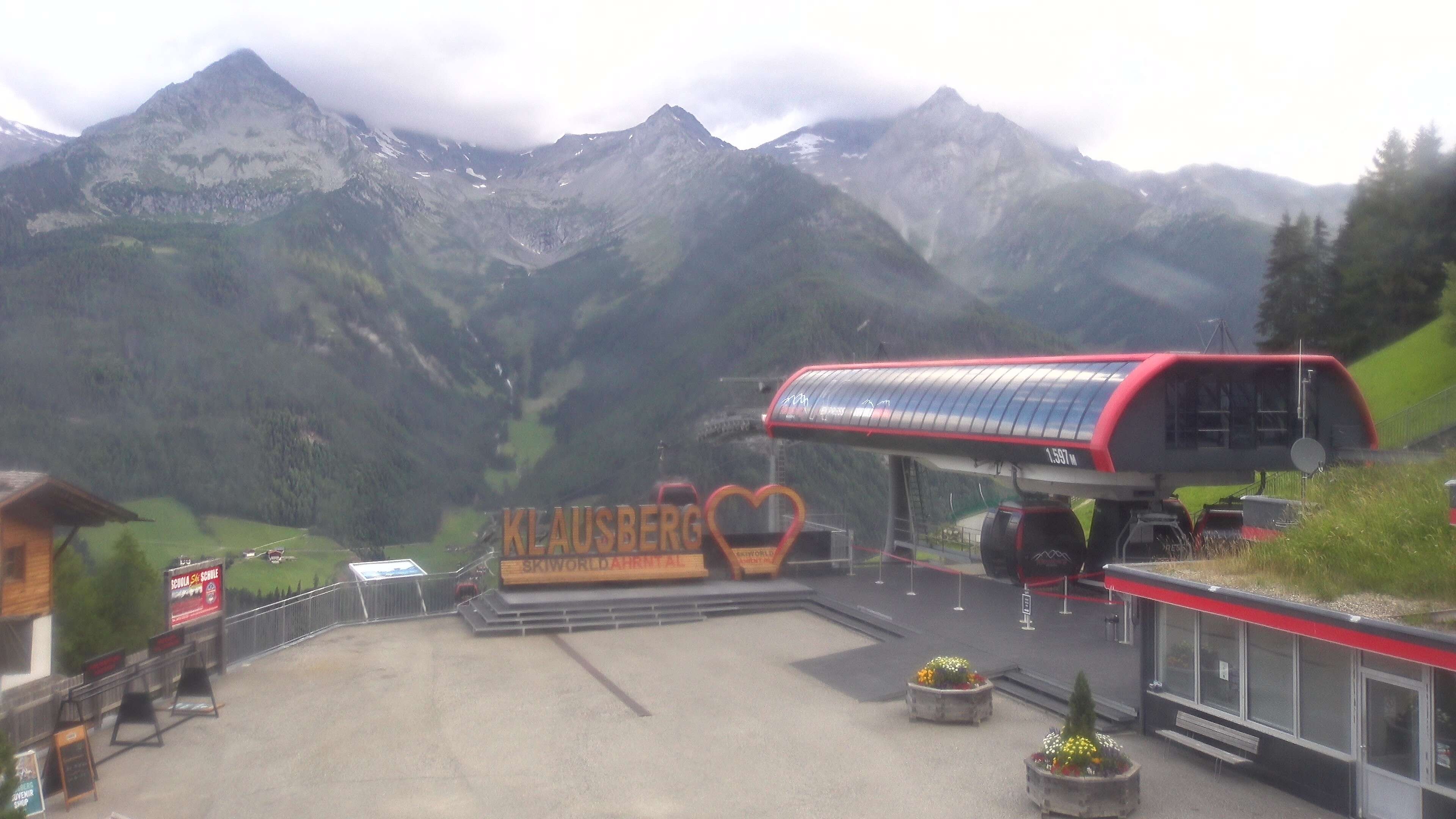 Archiv Foto Webcam Bergstation Klausberg