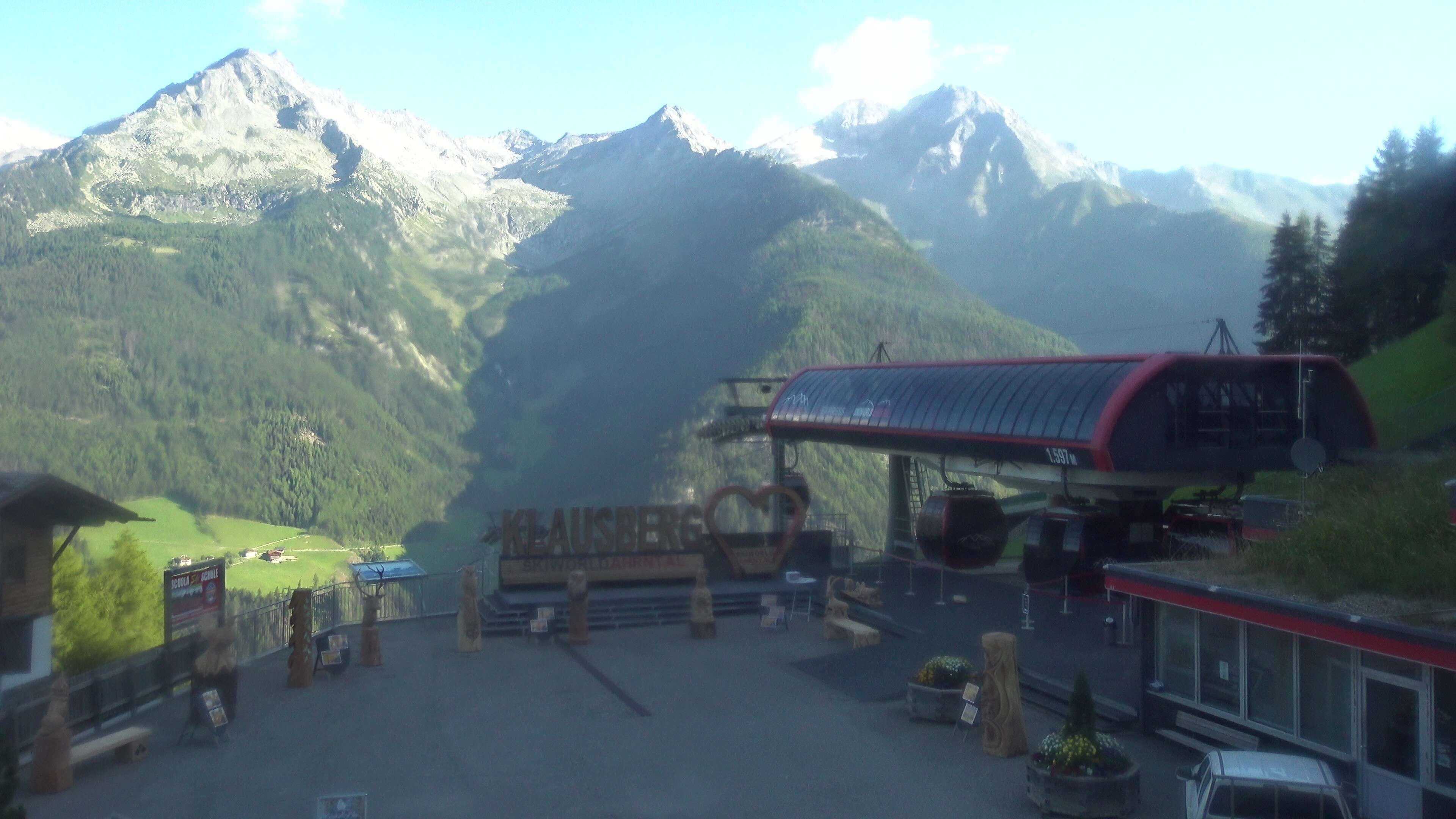 Archiv Foto Webcam Bergstation Klausberg