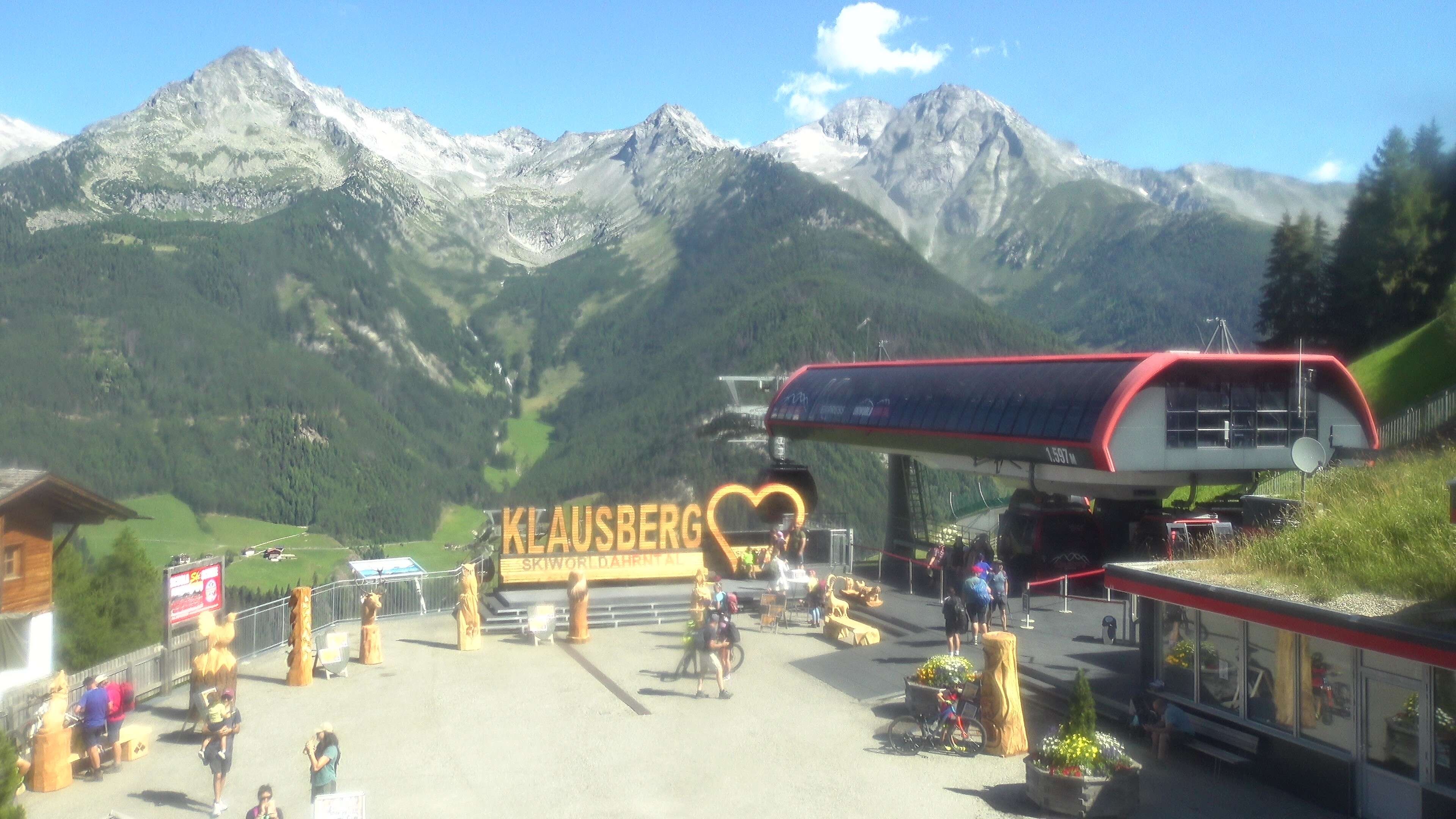 Archiv Foto Webcam Bergstation Klausberg