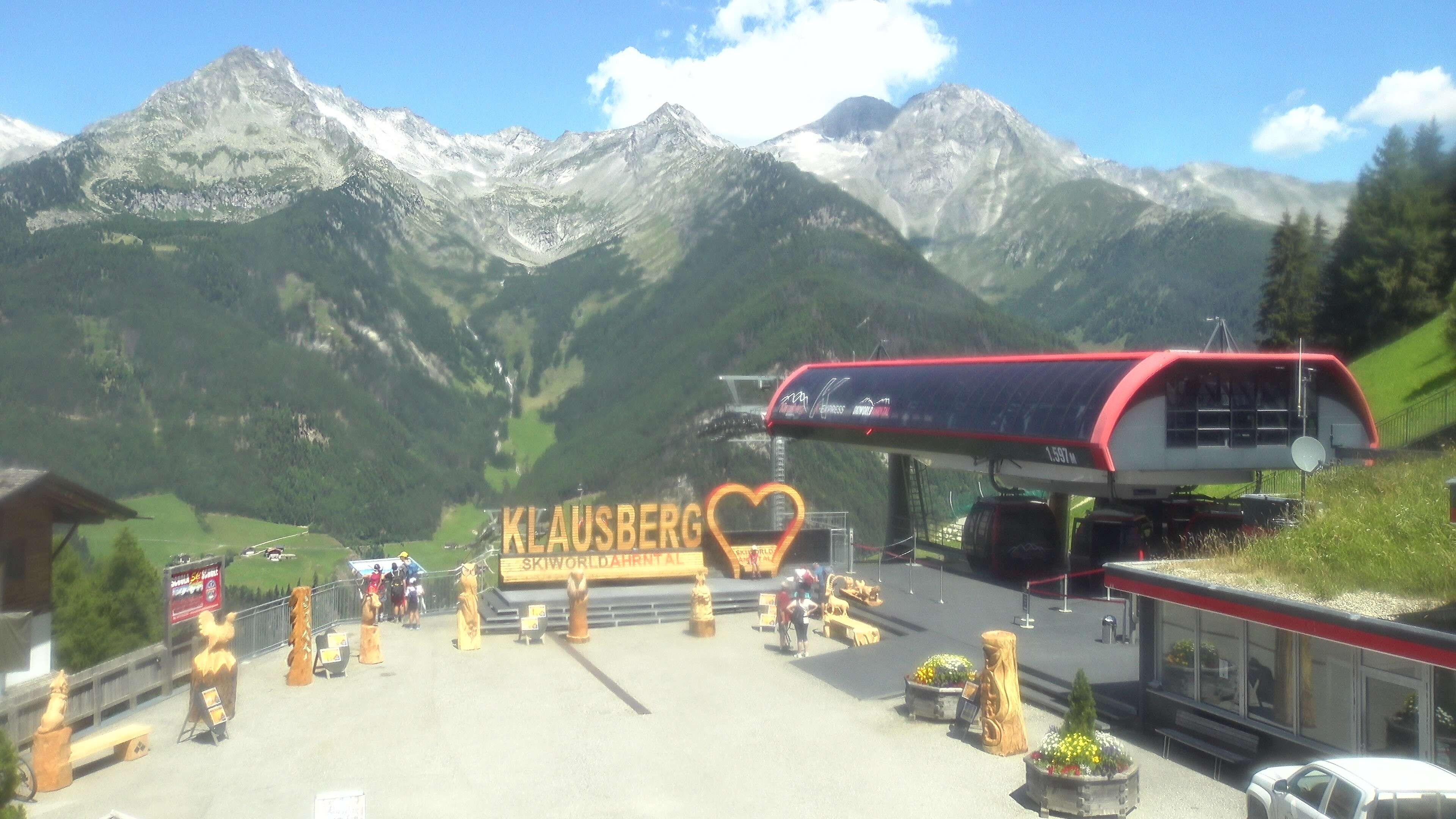 Archiv Foto Webcam Bergstation Klausberg