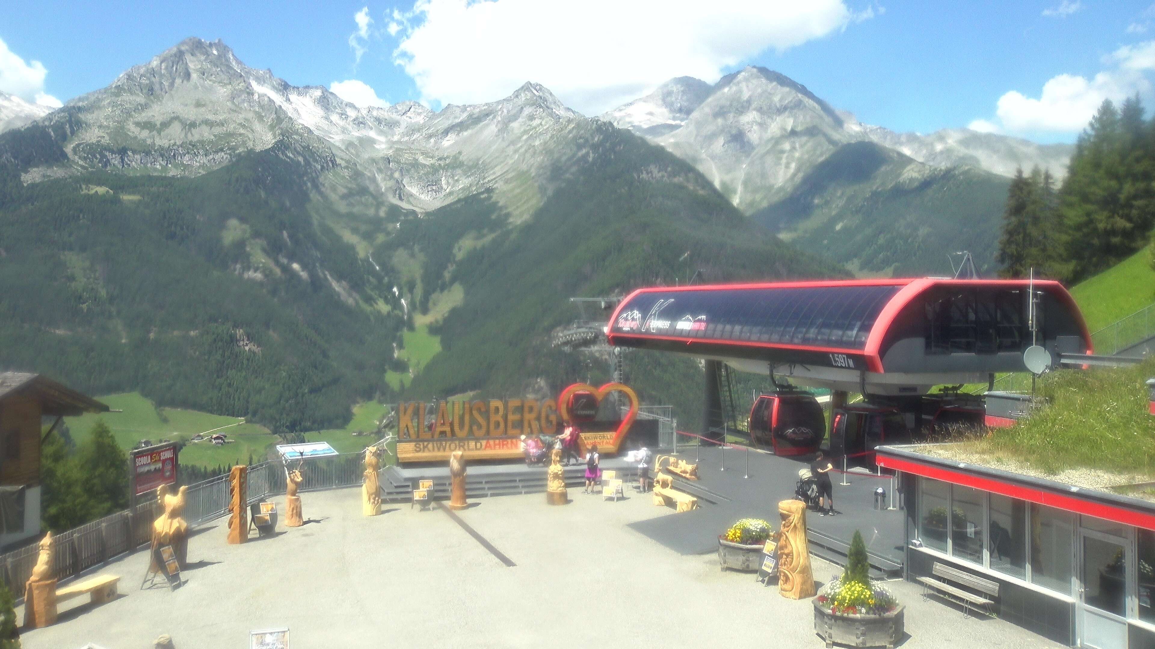 Archiv Foto Webcam Bergstation Klausberg