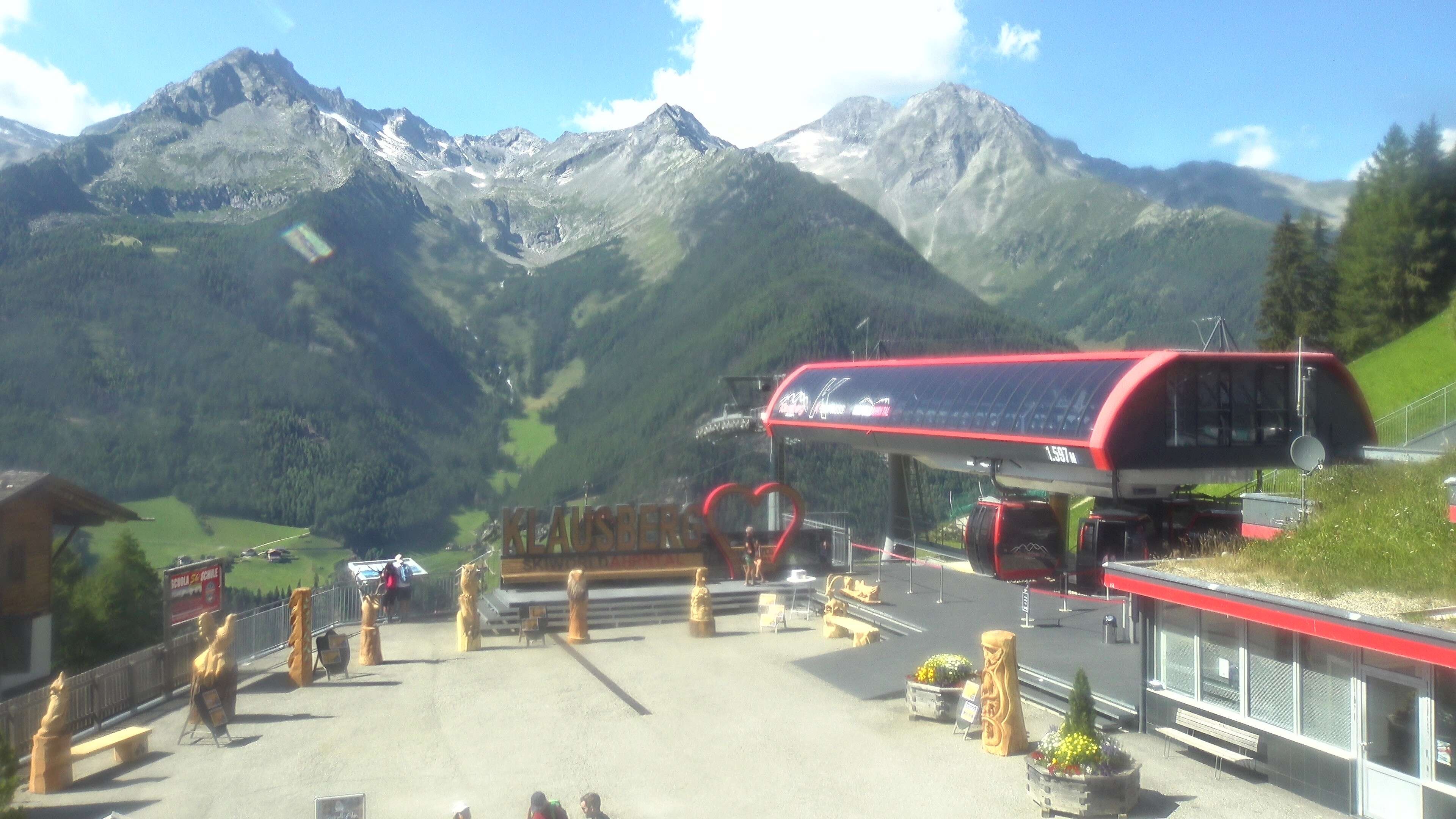 Archiv Foto Webcam Bergstation Klausberg