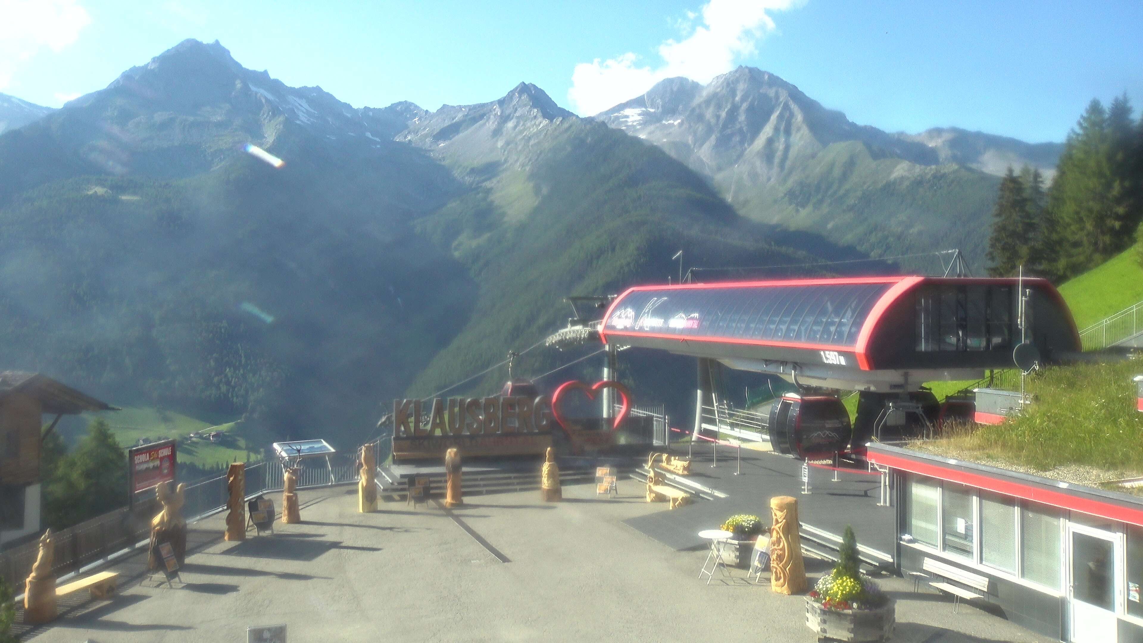 Archiv Foto Webcam Bergstation Klausberg
