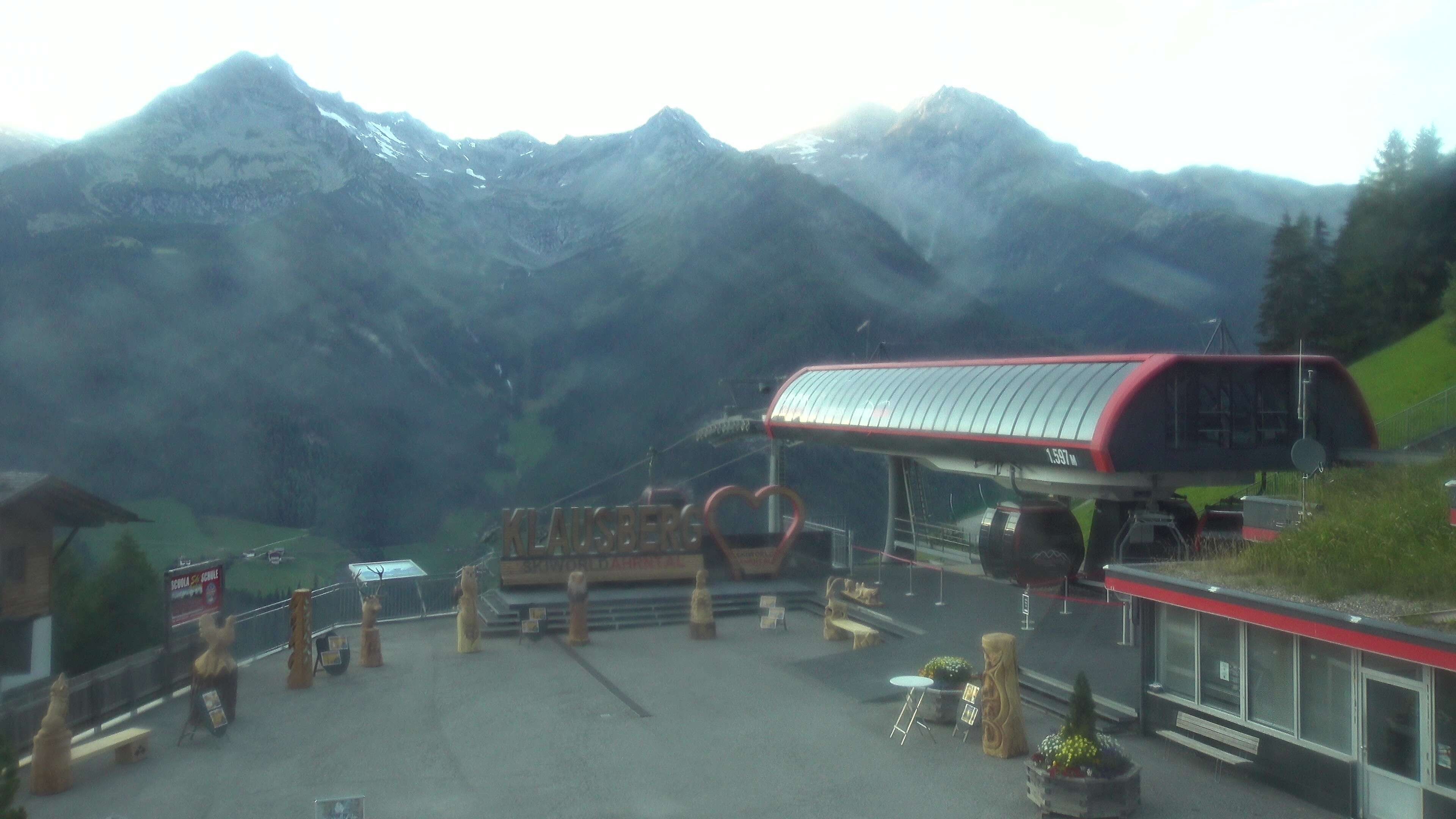 Archiv Foto Webcam Bergstation Klausberg