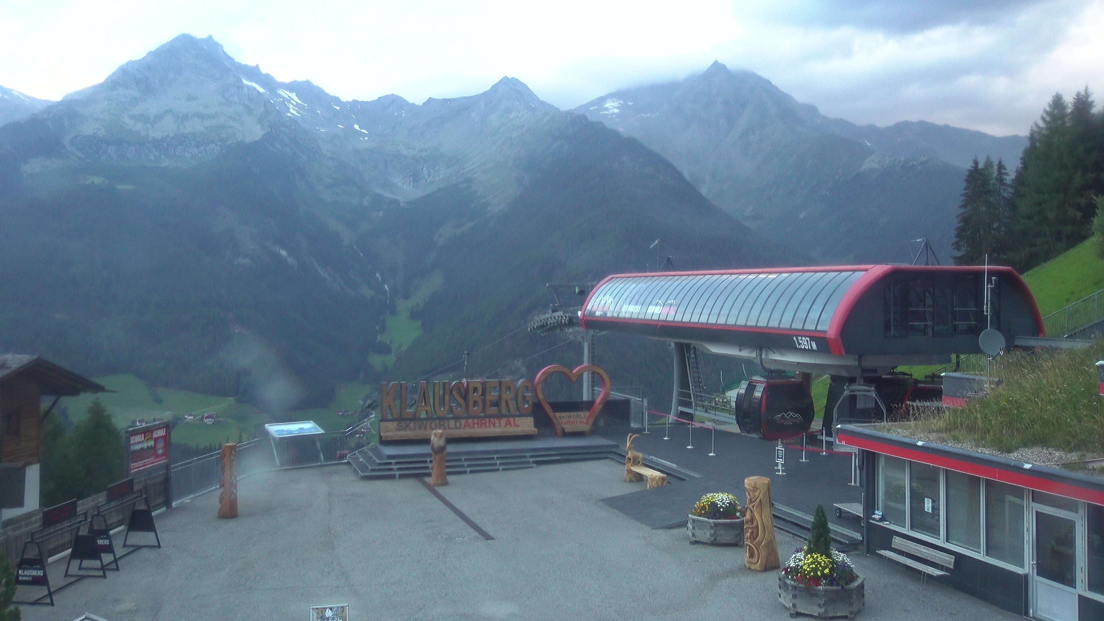 Archiv Foto Webcam Bergstation Klausberg