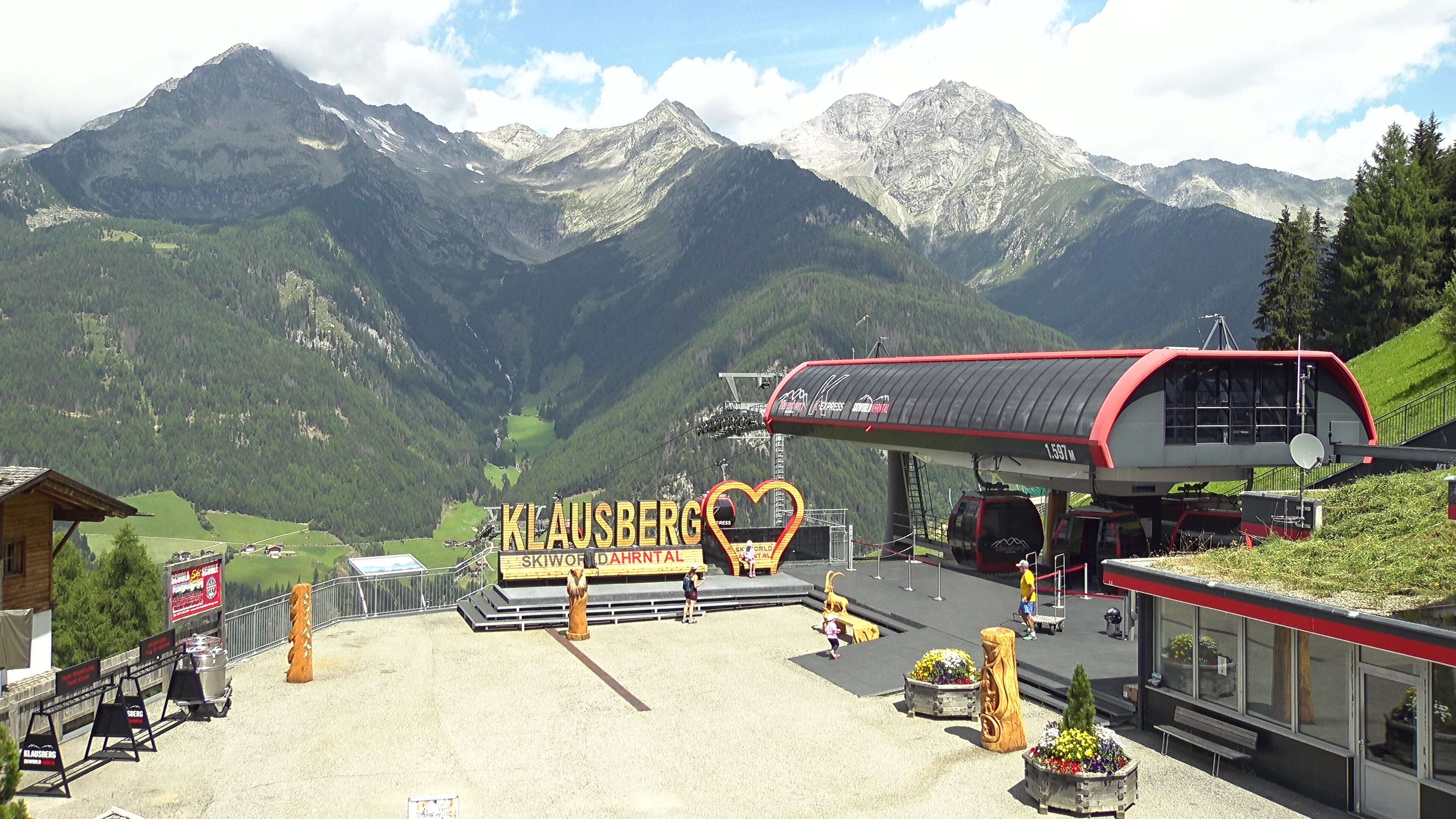 Archiv Foto Webcam Bergstation Klausberg