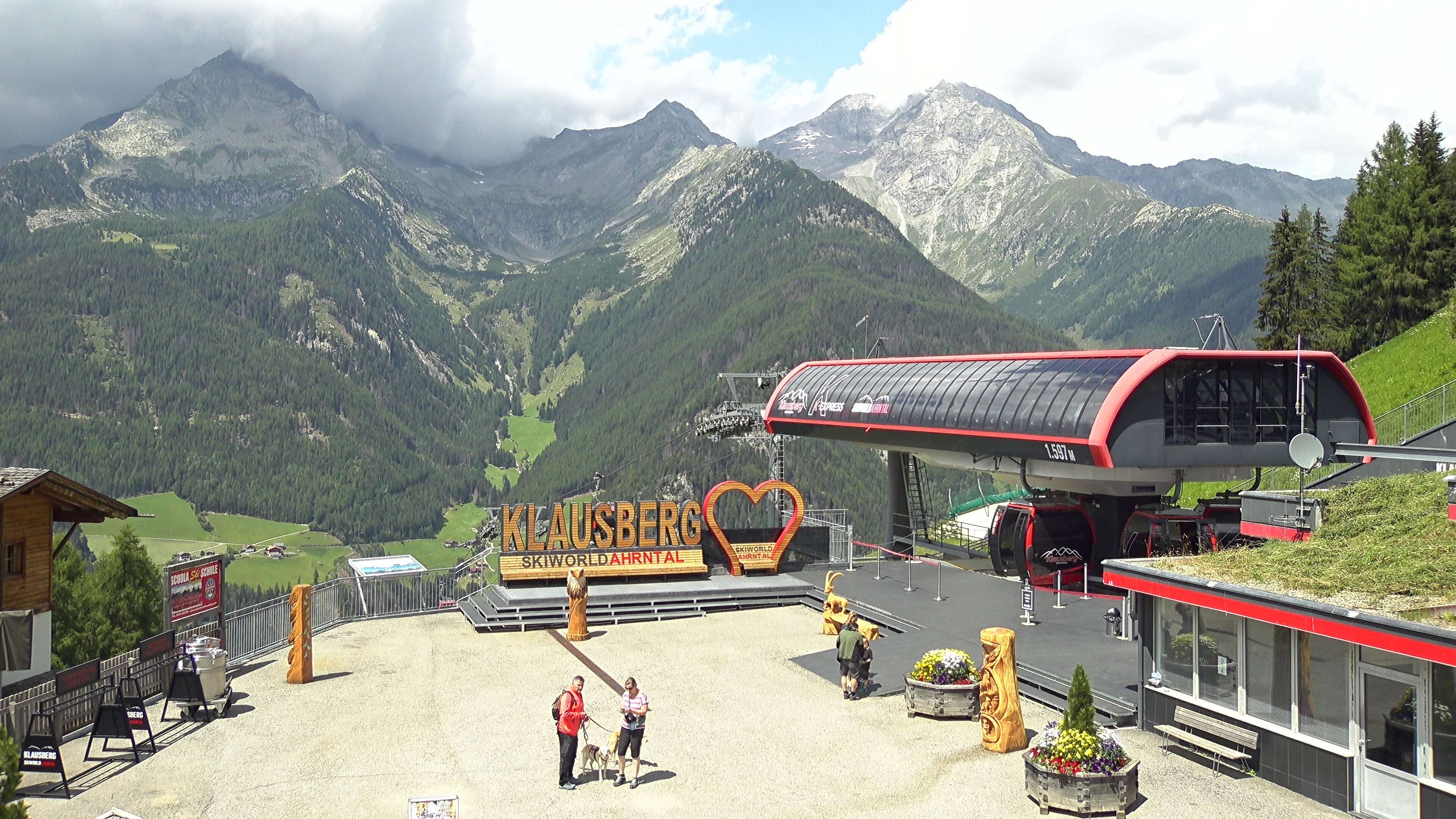Archiv Foto Webcam Bergstation Klausberg