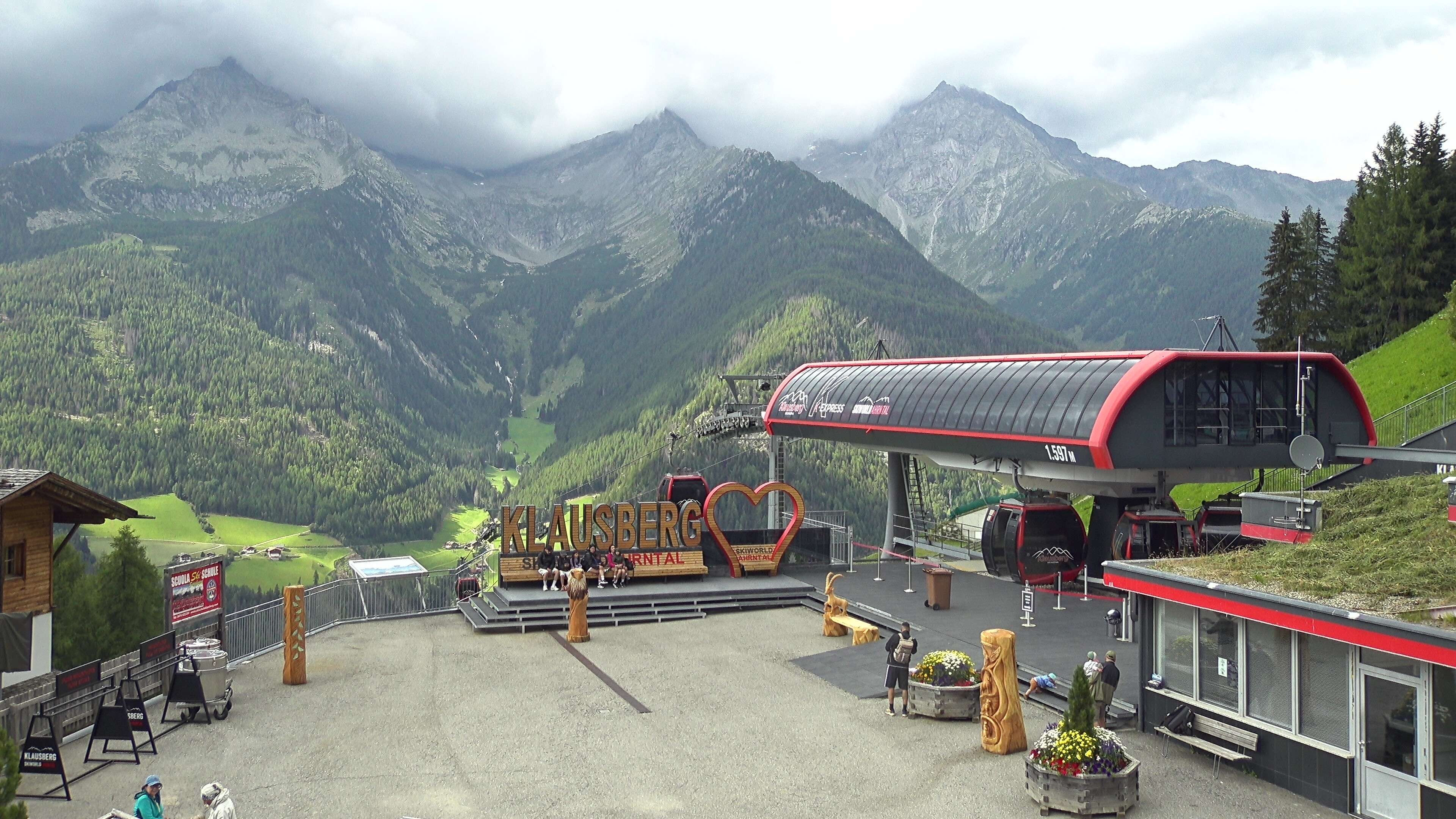 Archiv Foto Webcam Bergstation Klausberg