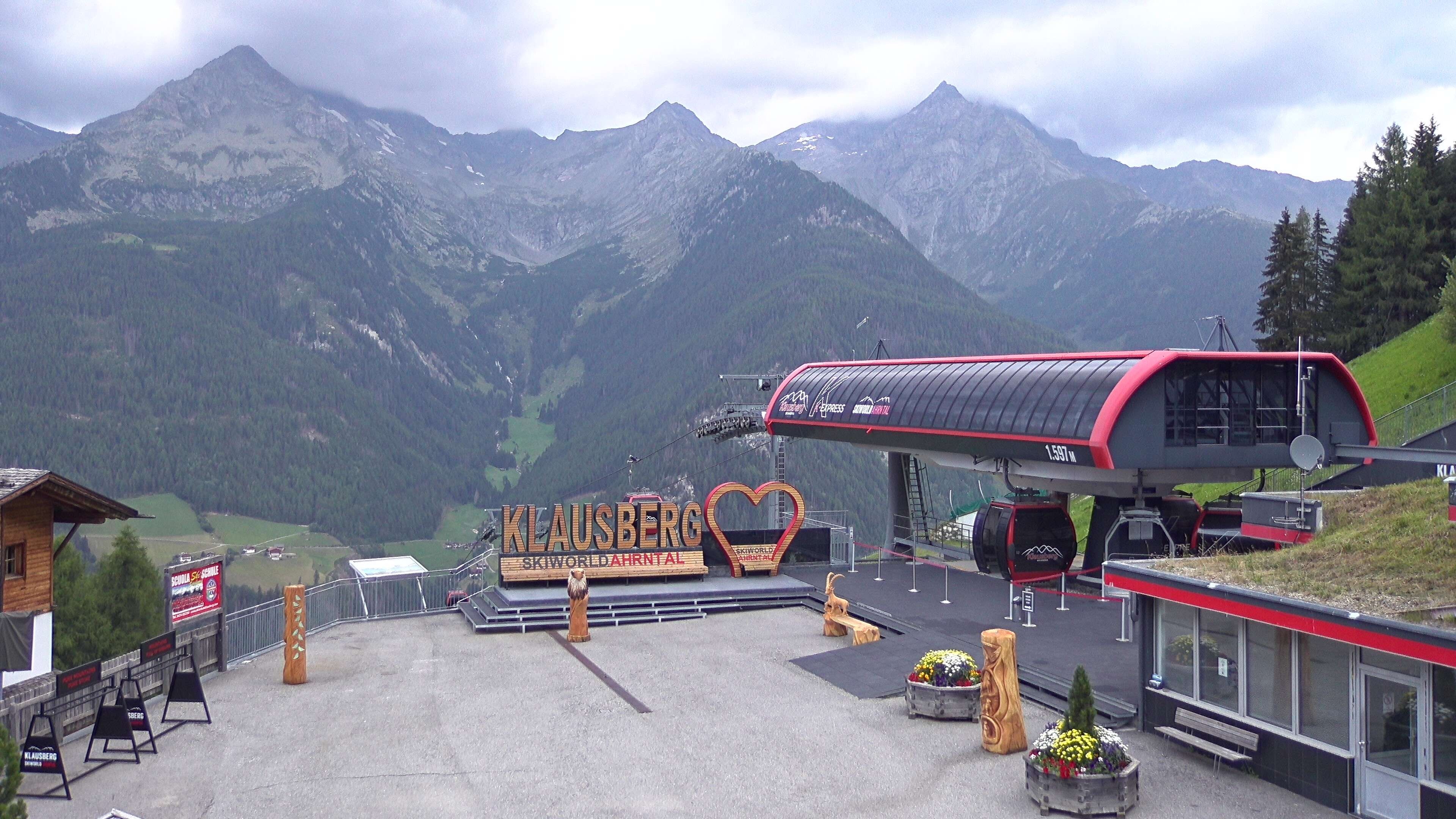 Archiv Foto Webcam Bergstation Klausberg
