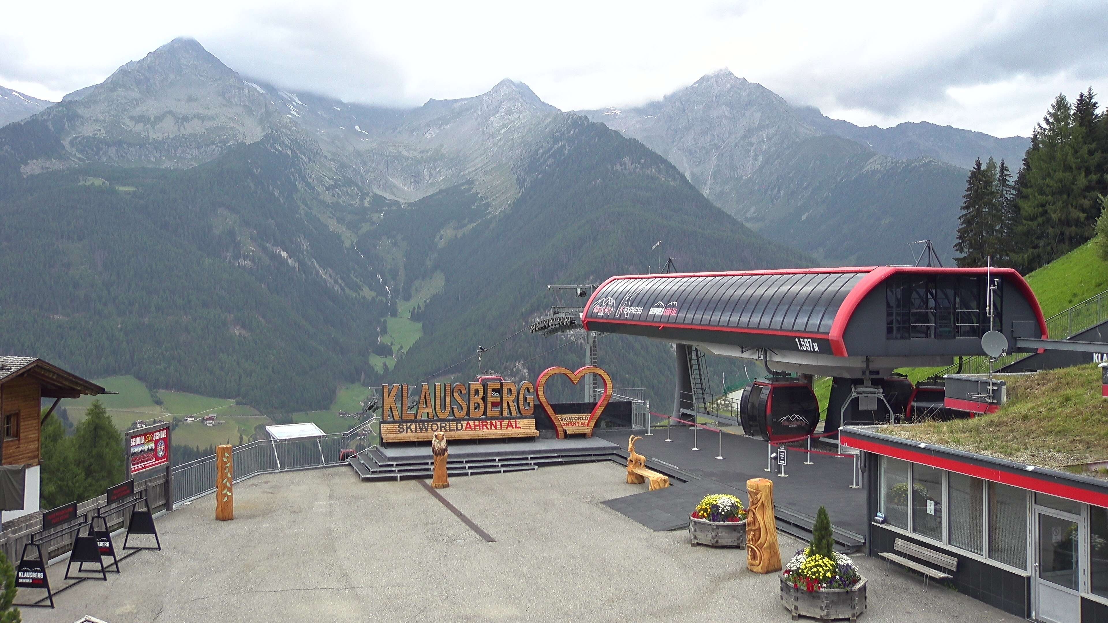 Archiv Foto Webcam Bergstation Klausberg