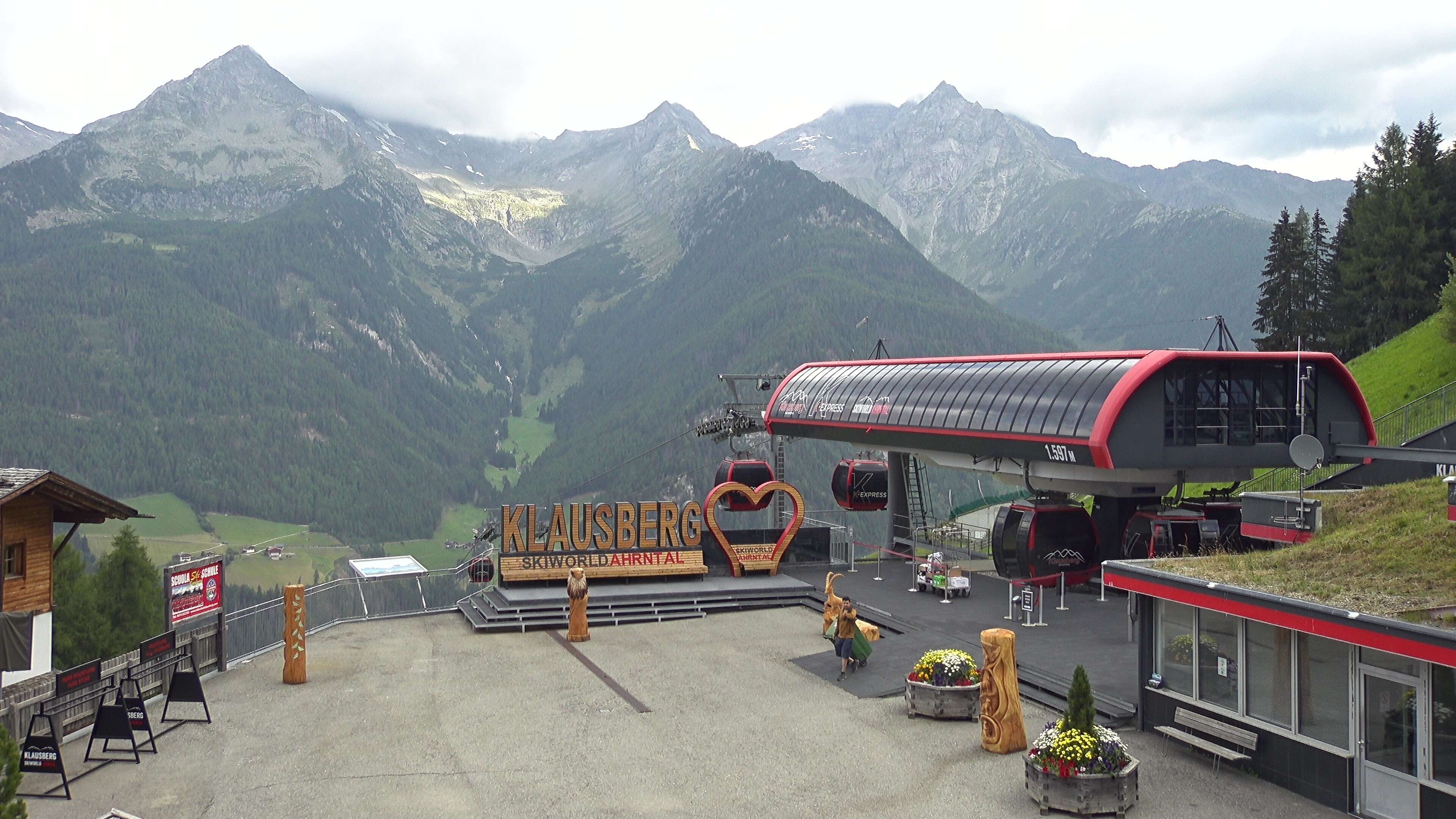 Archiv Foto Webcam Bergstation Klausberg