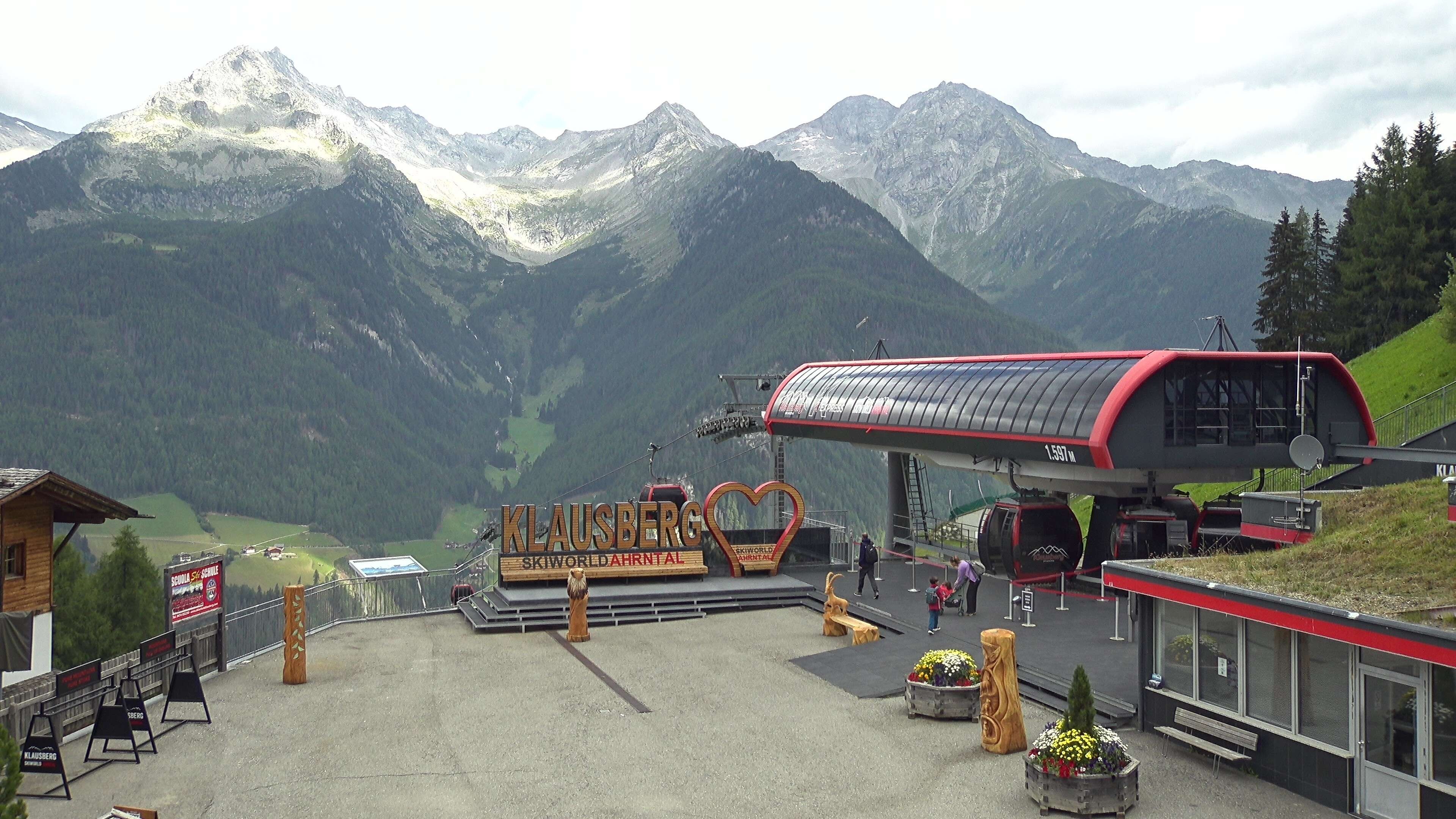 Archiv Foto Webcam Bergstation Klausberg