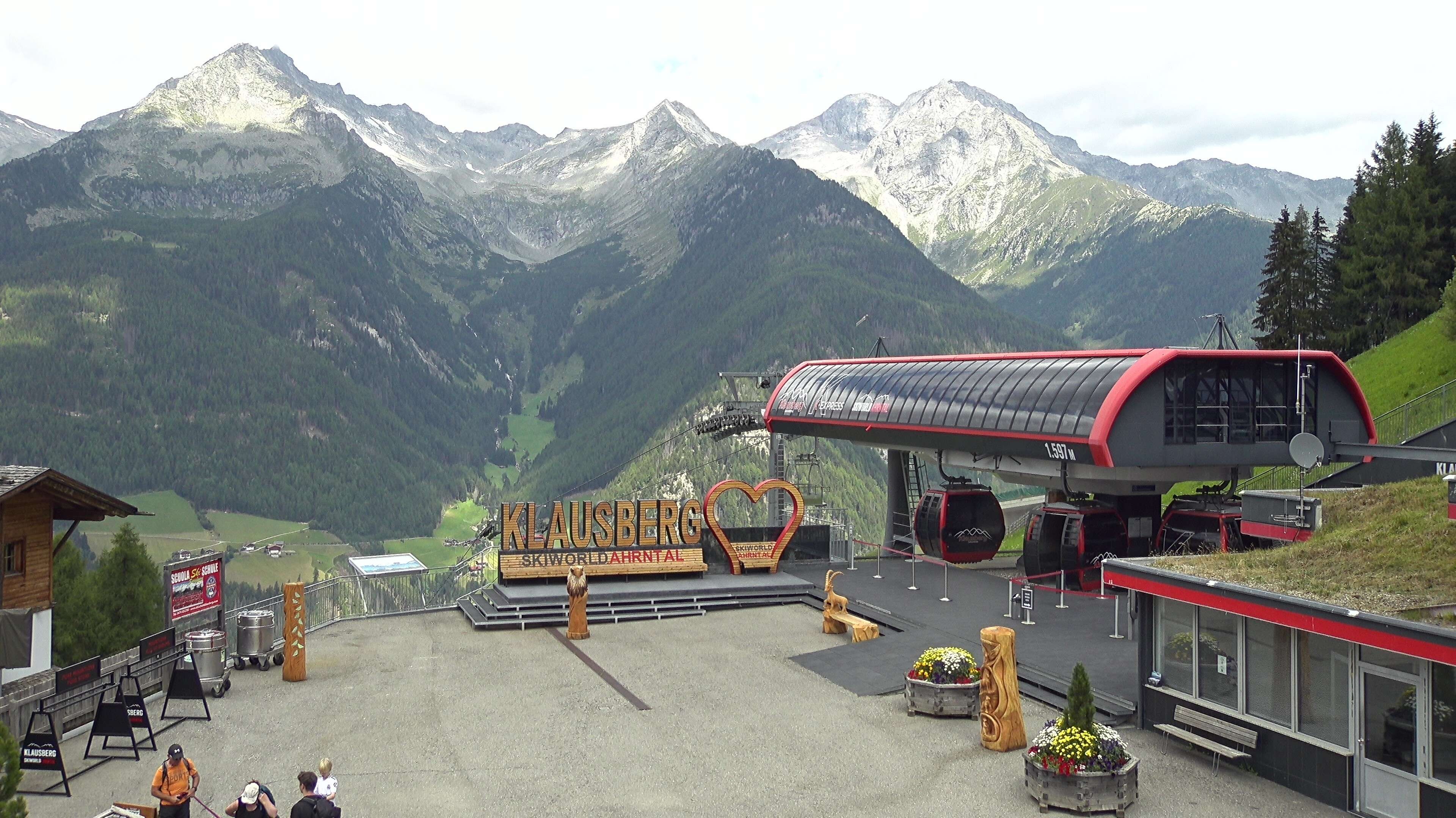 Archiv Foto Webcam Bergstation Klausberg