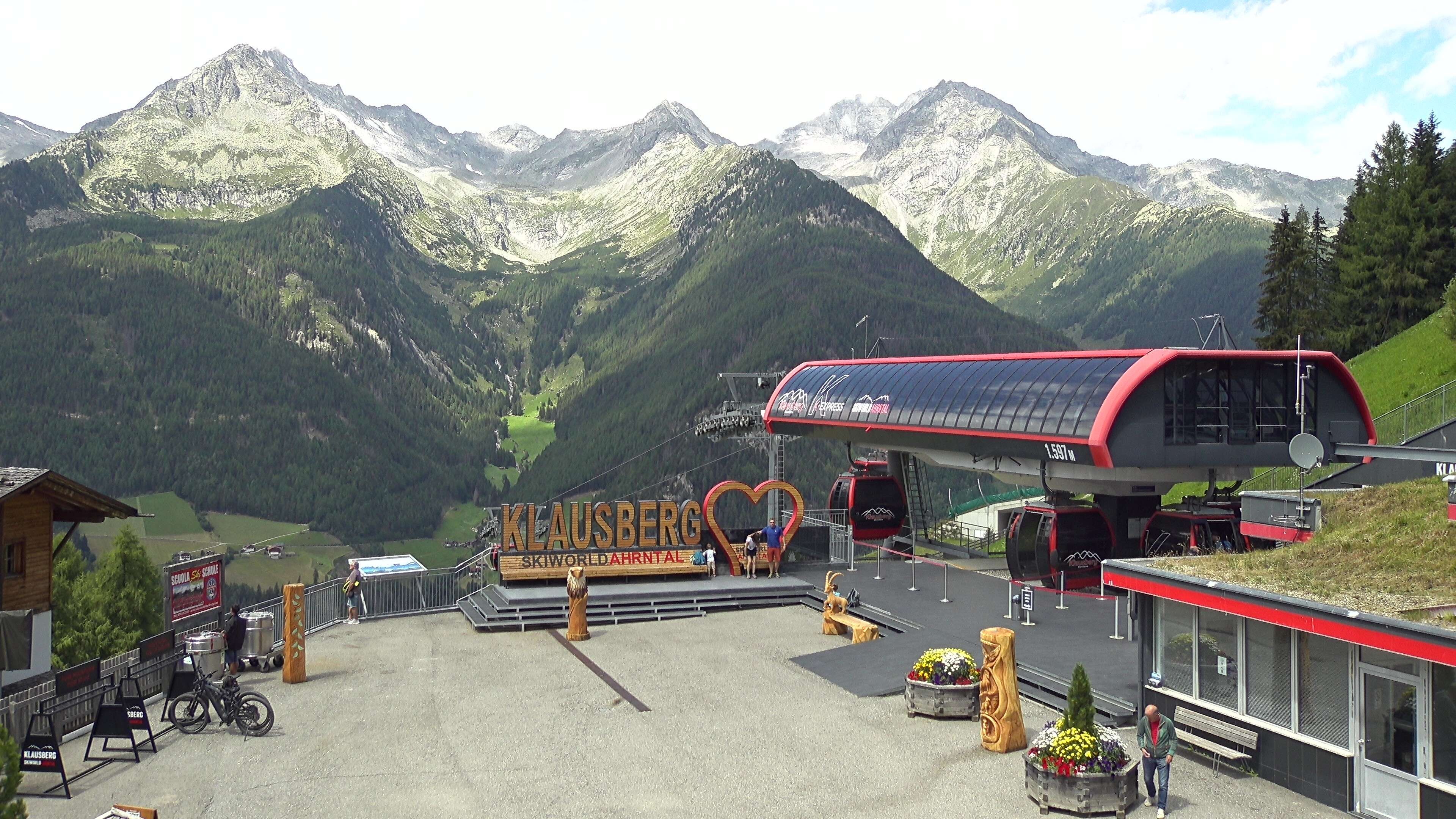 Archiv Foto Webcam Bergstation Klausberg
