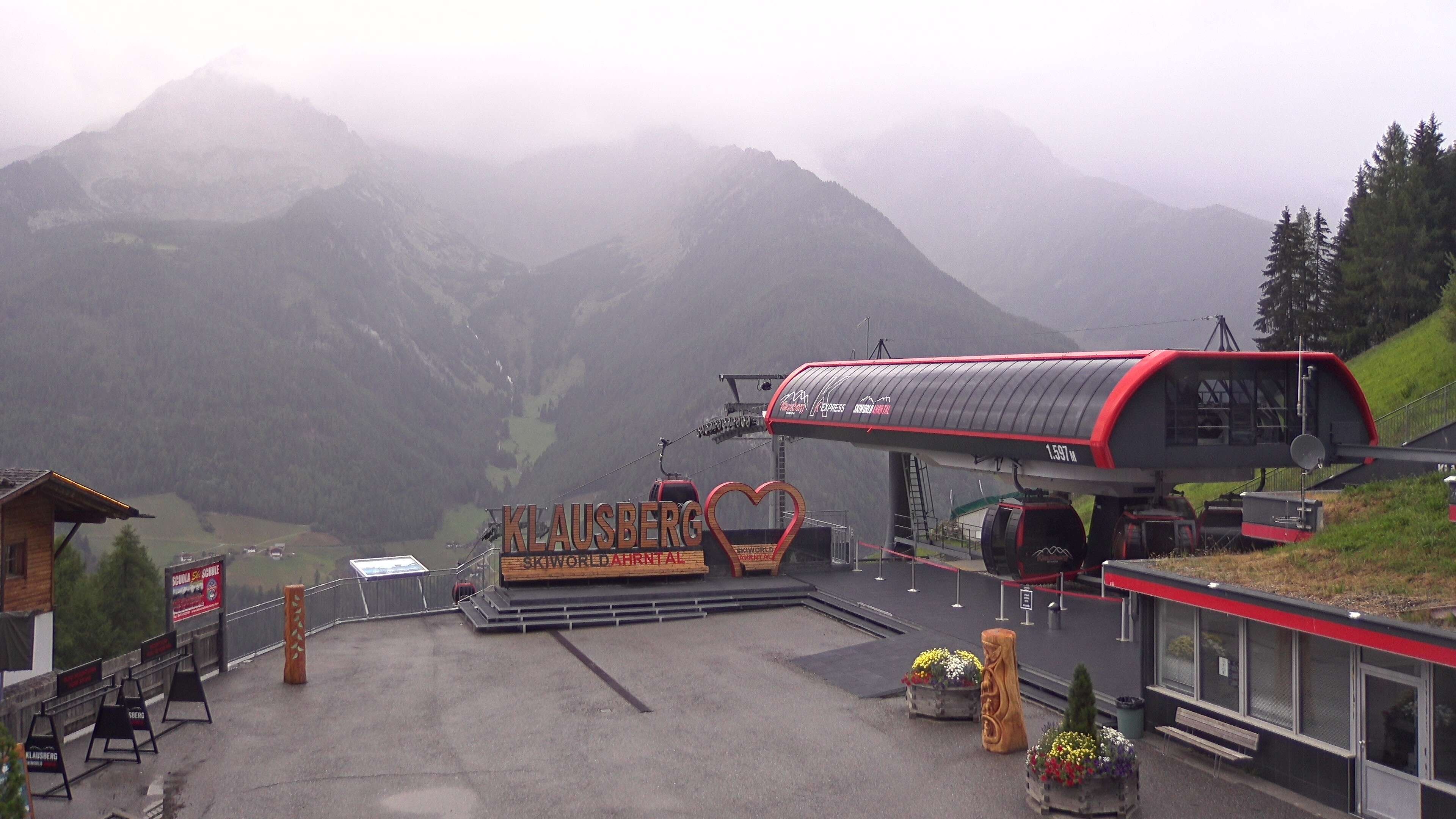 Archiv Foto Webcam Bergstation Klausberg