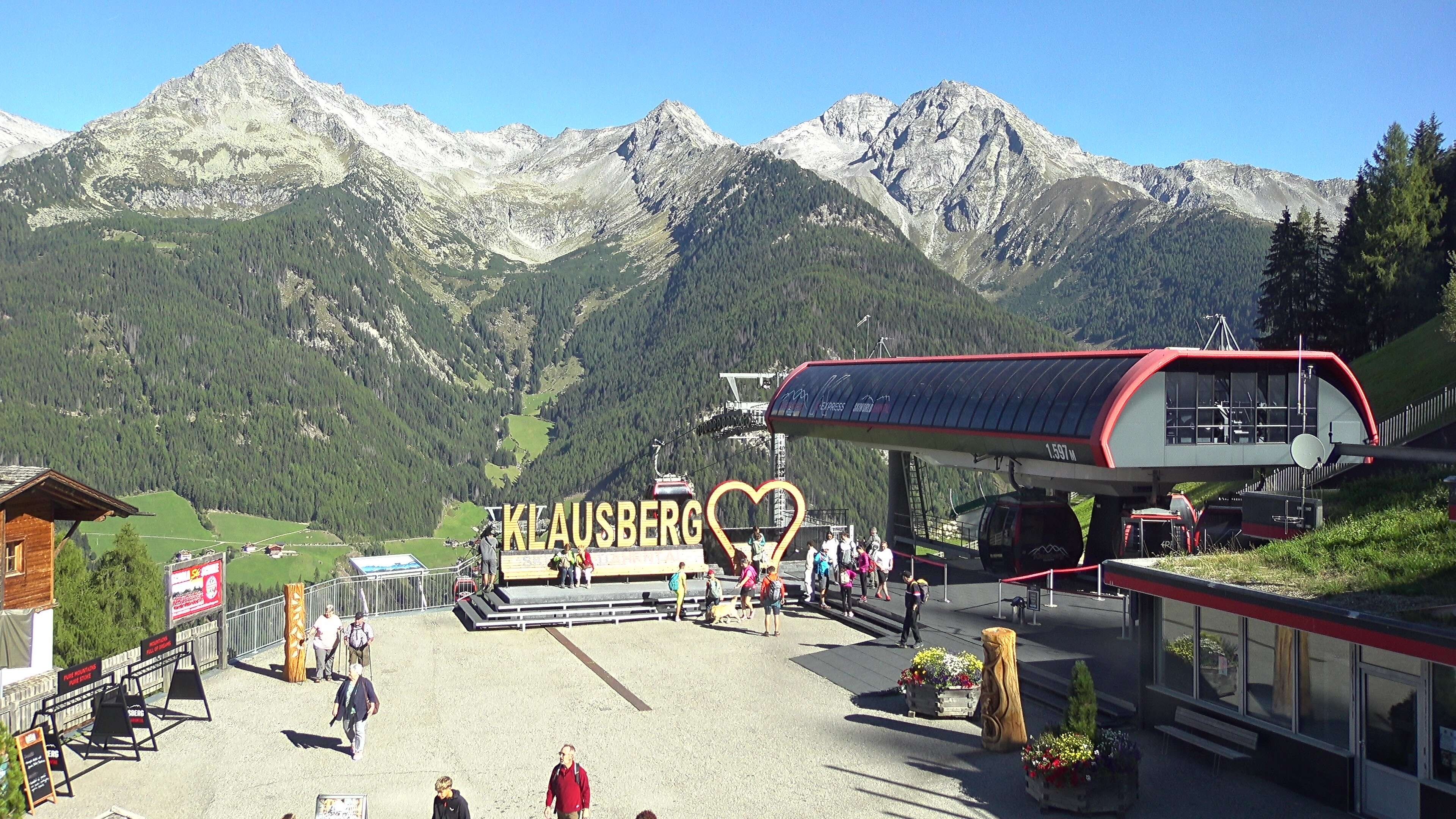 Archiv Foto Webcam Bergstation Klausberg
