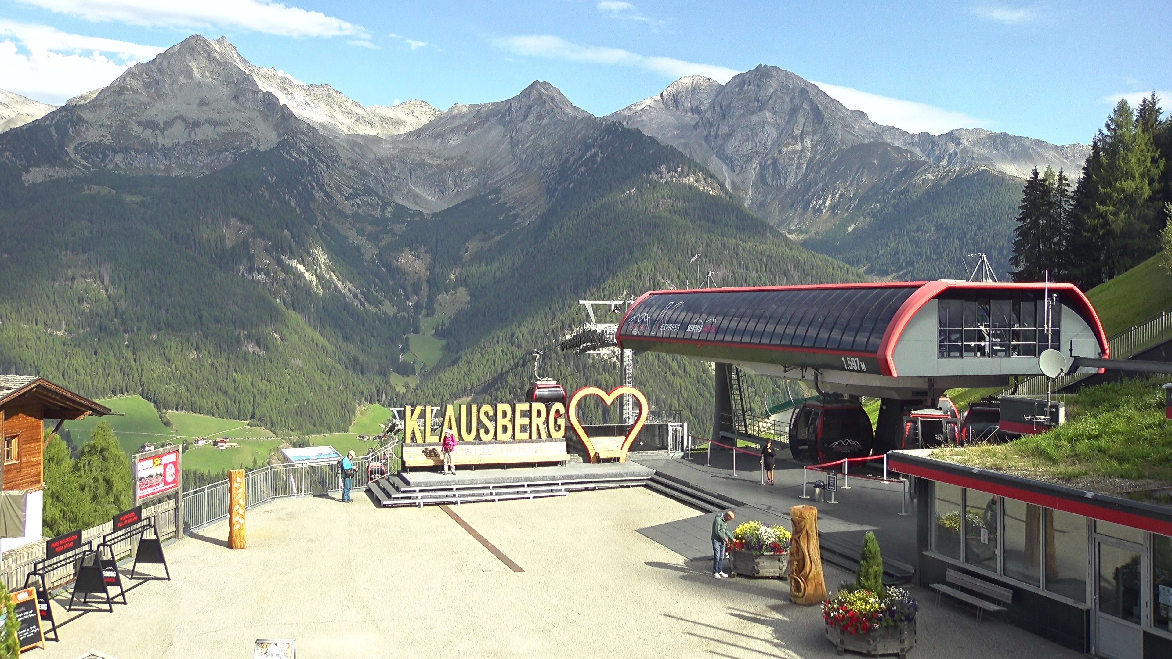 Archiv Foto Webcam Bergstation Klausberg