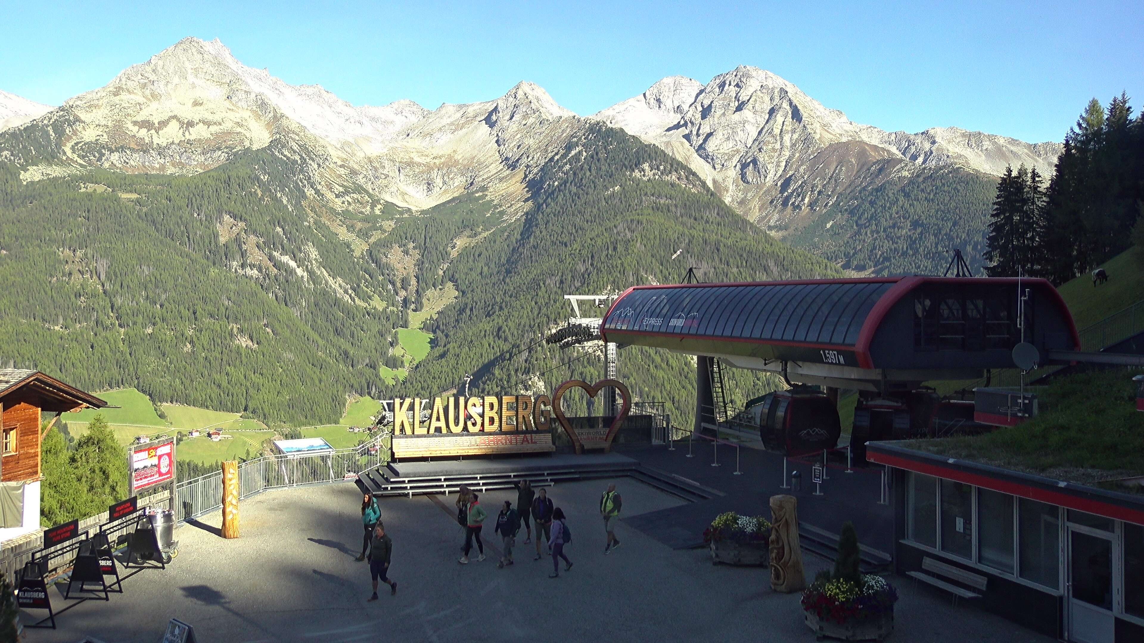 Archiv Foto Webcam Bergstation Klausberg