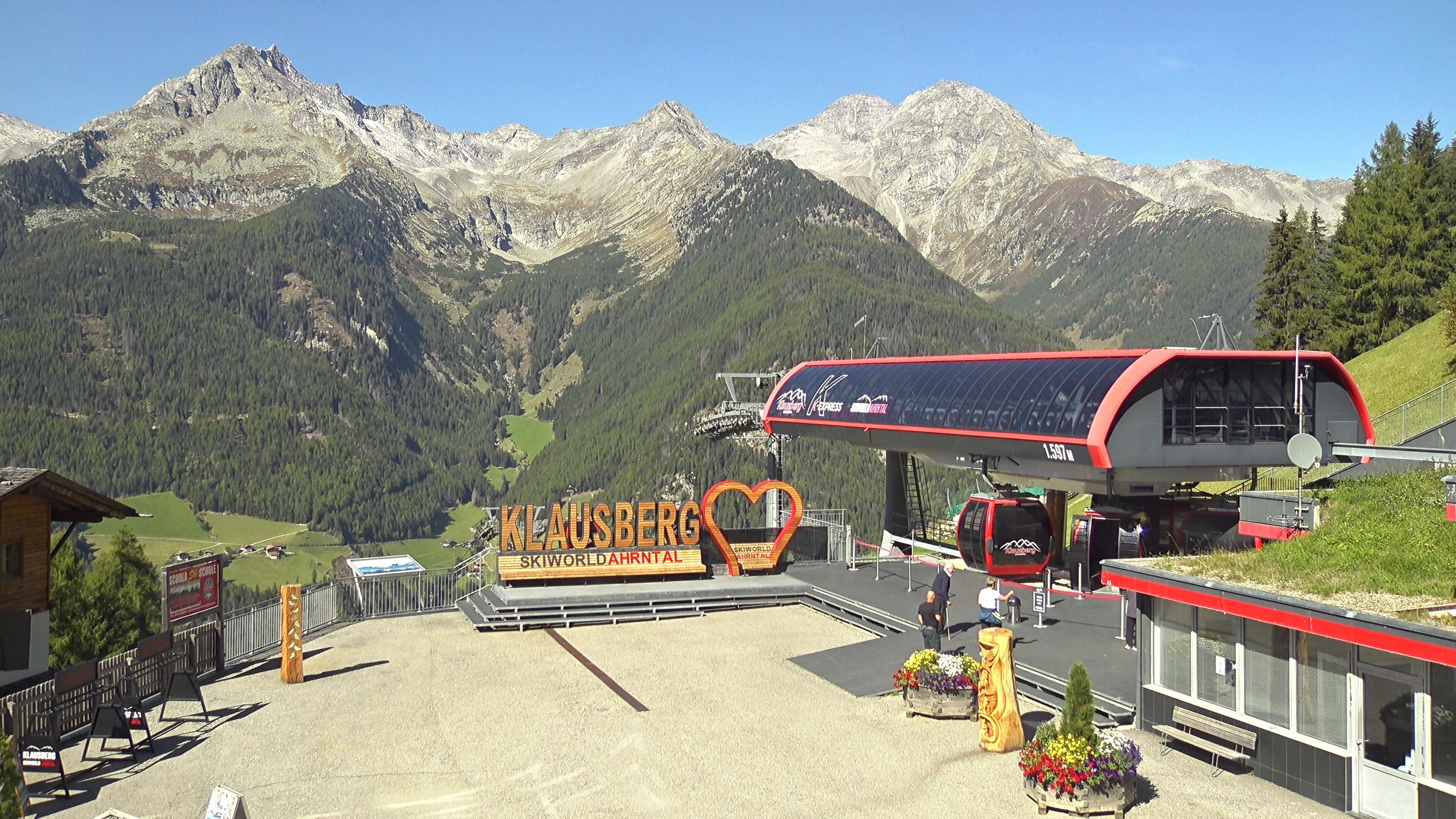 Archiv Foto Webcam Bergstation Klausberg