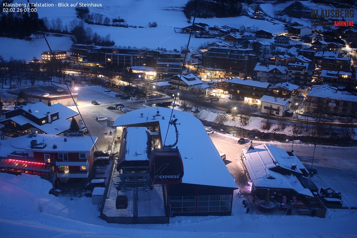 Archiv Foto Webcam Gondelbahn Klausberg, Steinhaus