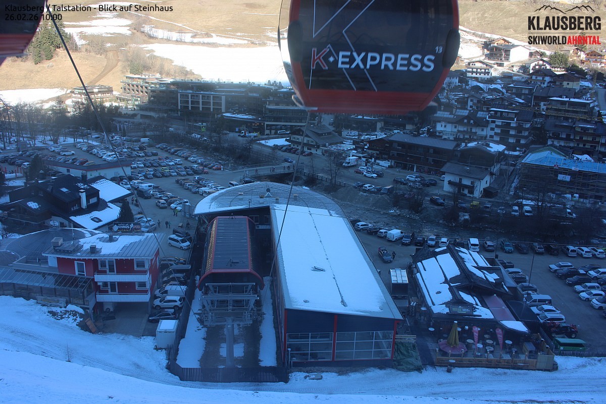 Archived image Webcam Klausberg gondola, Cadipietra/Steinhaus