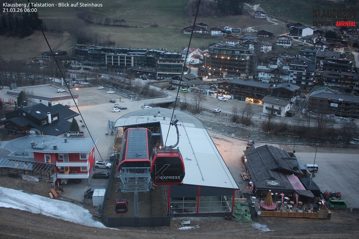 Archiv Foto Webcam Gondelbahn Klausberg, Steinhaus