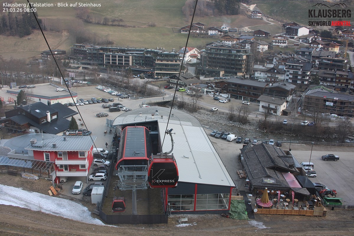 Archiv Foto Webcam Gondelbahn Klausberg, Steinhaus