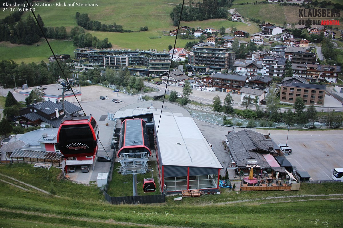 Archiv Foto Webcam Gondelbahn Klausberg, Steinhaus
