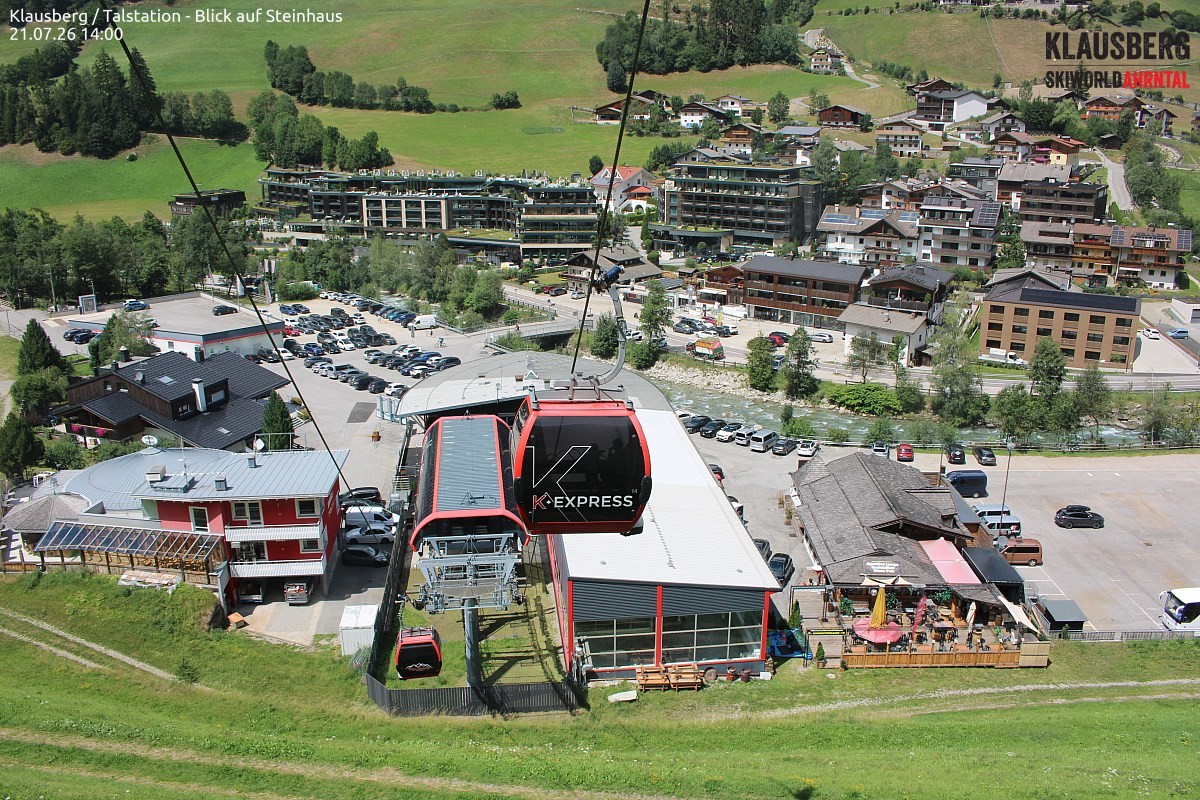 Archiv Foto Webcam Gondelbahn Klausberg, Steinhaus