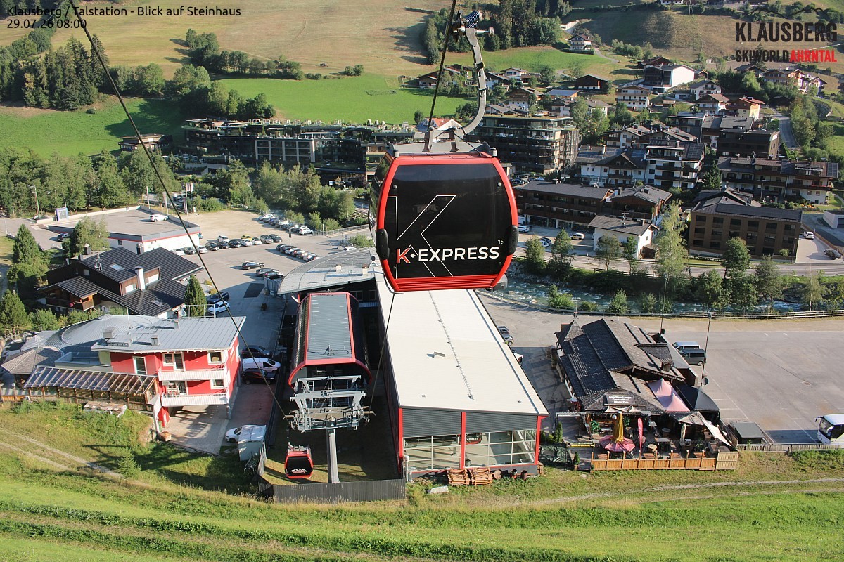 Archiv Foto Webcam Gondelbahn Klausberg, Steinhaus