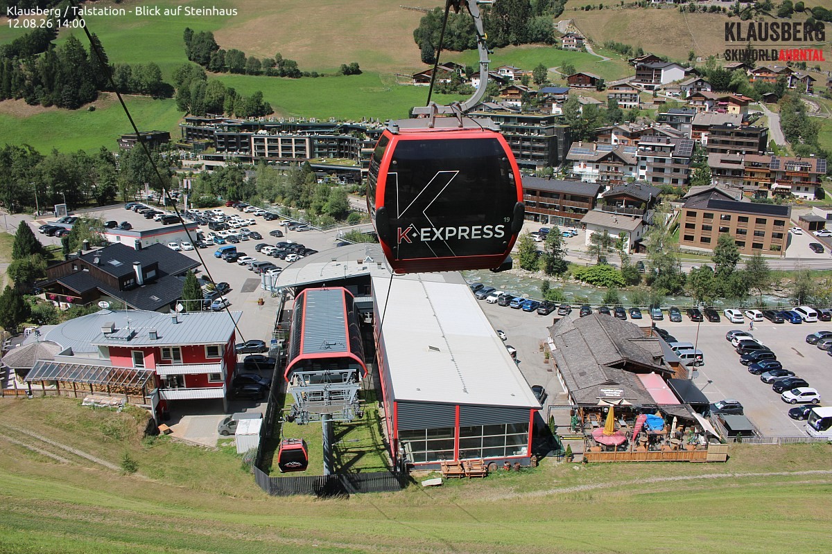 Archiv Foto Webcam Gondelbahn Klausberg, Steinhaus