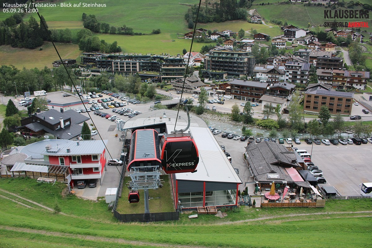 Archiv Foto Webcam Gondelbahn Klausberg, Steinhaus