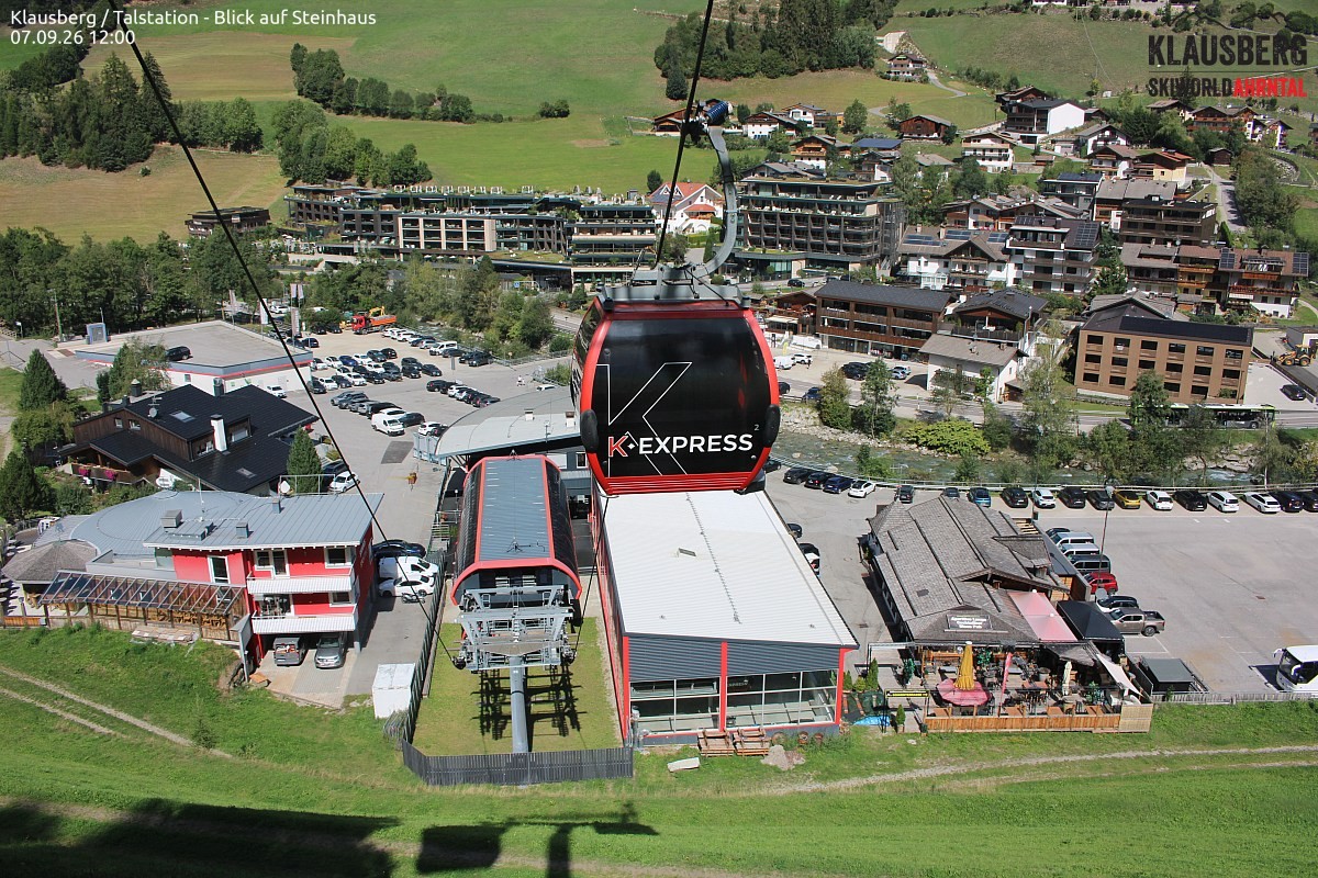 Archiv Foto Webcam Gondelbahn Klausberg, Steinhaus