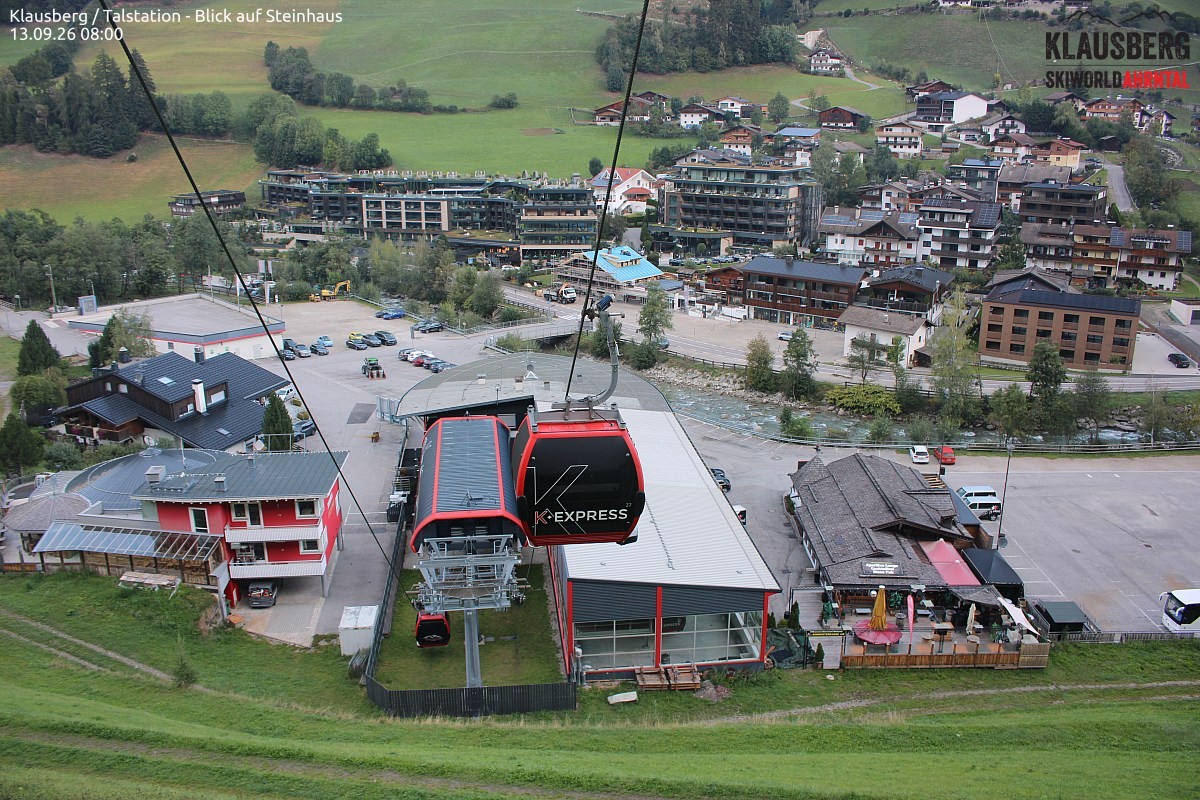 Archiv Foto Webcam Gondelbahn Klausberg, Steinhaus