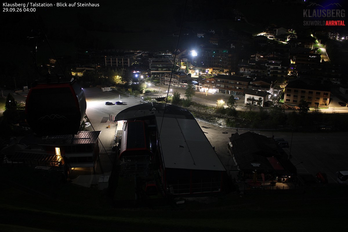 Archived image Webcam Klausberg gondola, Cadipietra/Steinhaus