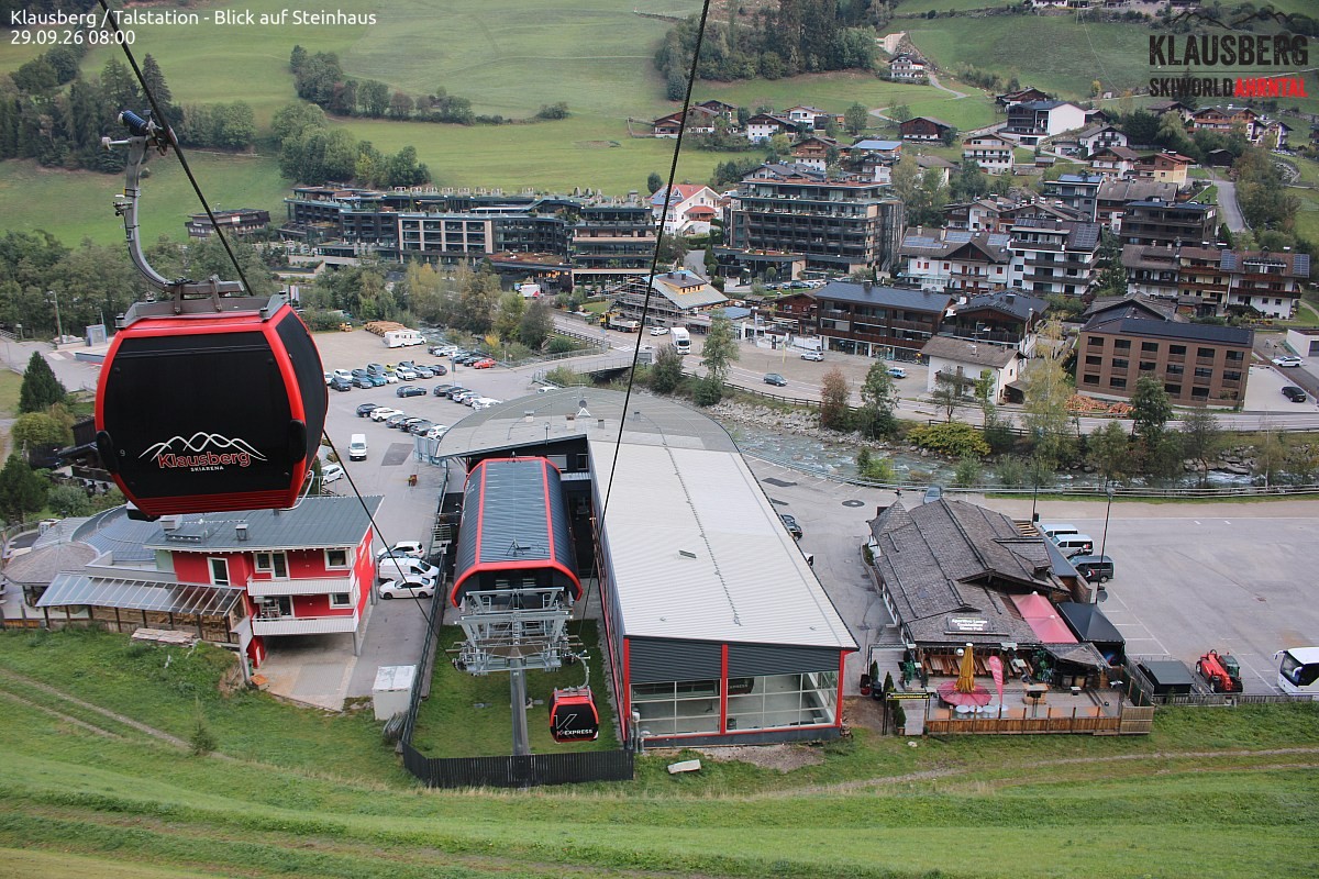 Archived image Webcam Klausberg gondola, Cadipietra/Steinhaus
