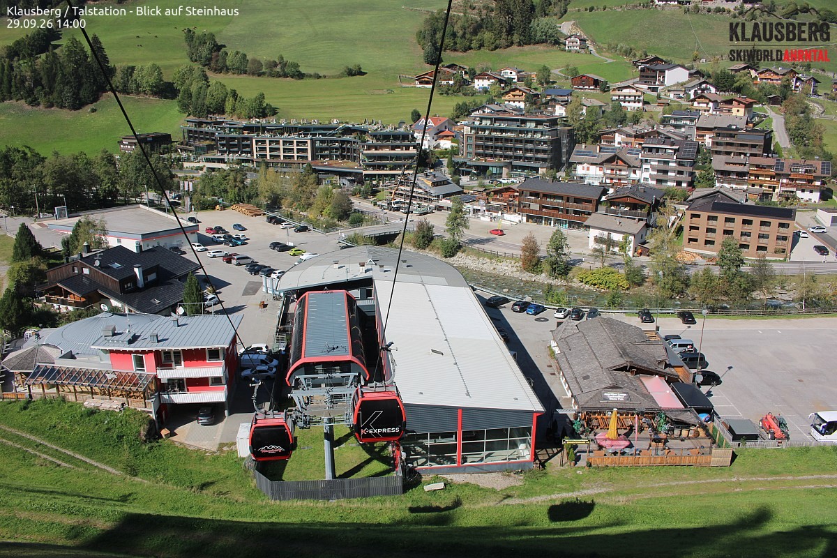Archived image Webcam Klausberg gondola, Cadipietra/Steinhaus