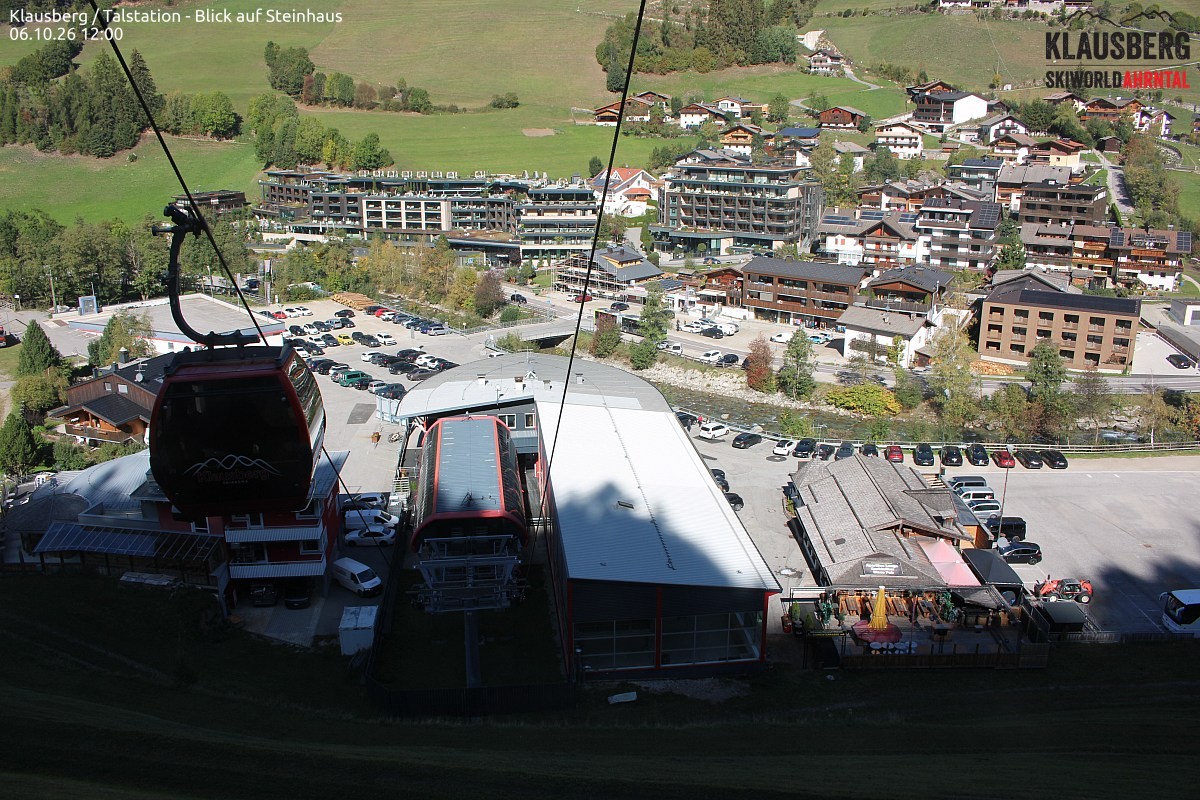 Archived image Webcam Klausberg gondola, Cadipietra/Steinhaus