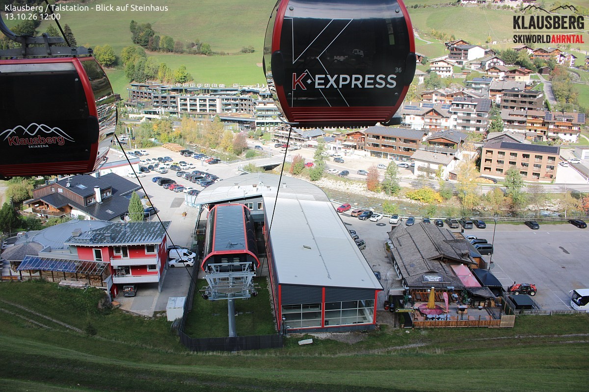 Archived image Webcam Klausberg gondola, Cadipietra/Steinhaus