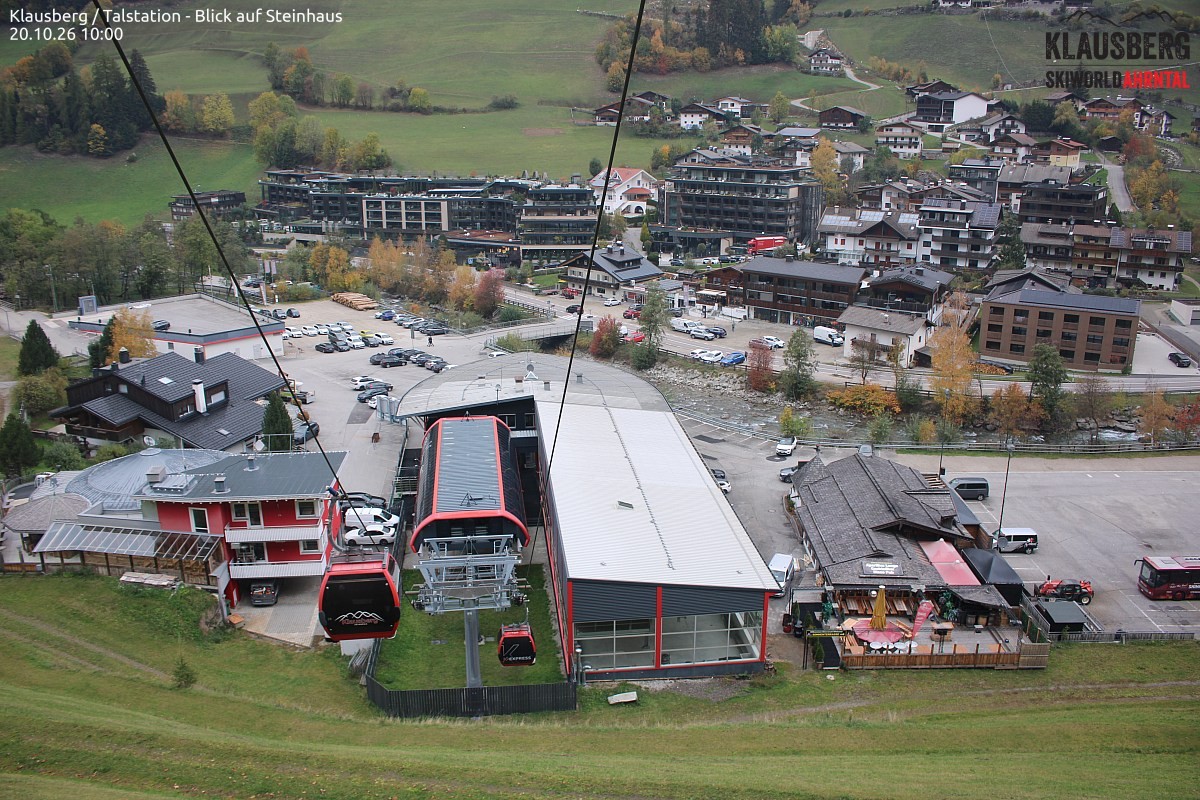 Archived image Webcam Klausberg gondola, Cadipietra/Steinhaus
