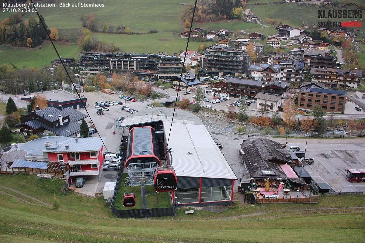 Archived image Webcam Klausberg gondola, Cadipietra/Steinhaus