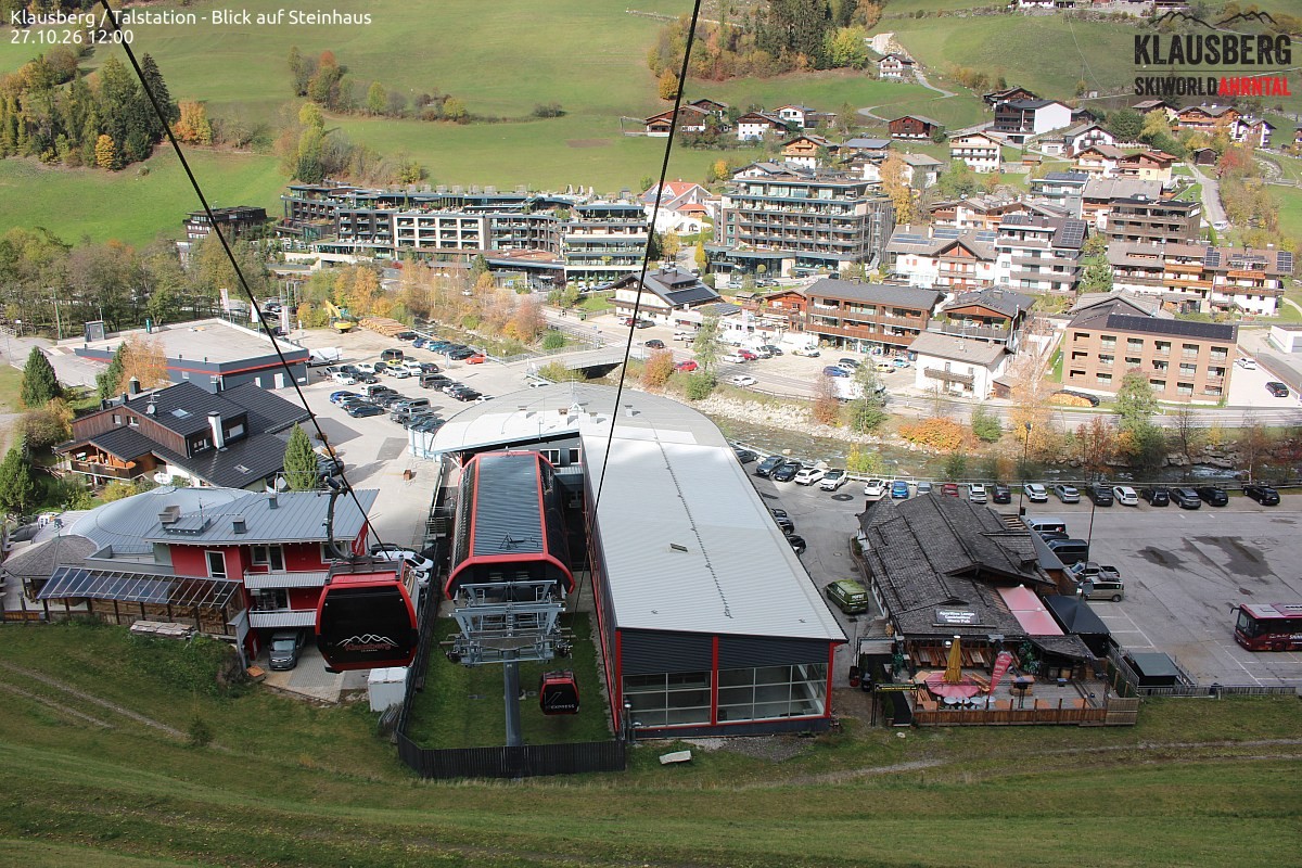 Archived image Webcam Klausberg gondola, Cadipietra/Steinhaus