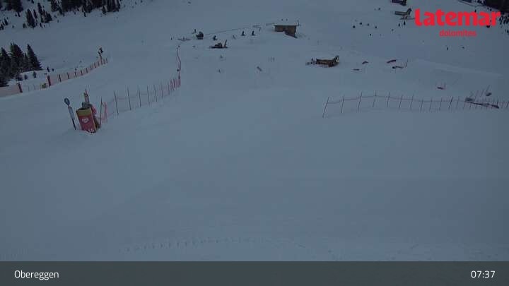 Archived image Webcam Obereggen: Terrain Park