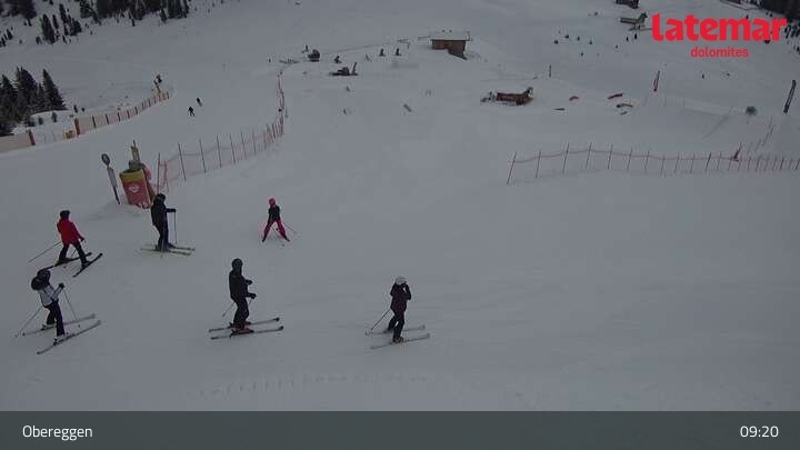 Archived image Webcam Obereggen: Terrain Park