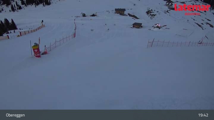Archived image Webcam Obereggen: Terrain Park