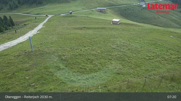 Archived image Webcam Obereggen: Terrain Park