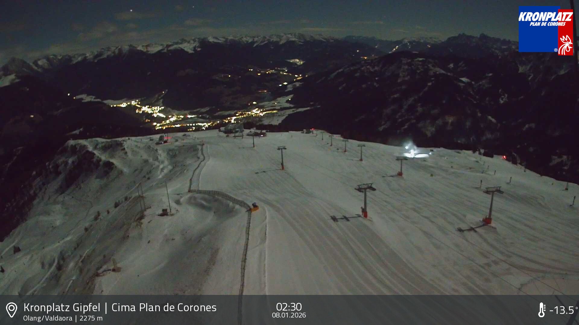 Archived image Webcam Olang, South Tyrol